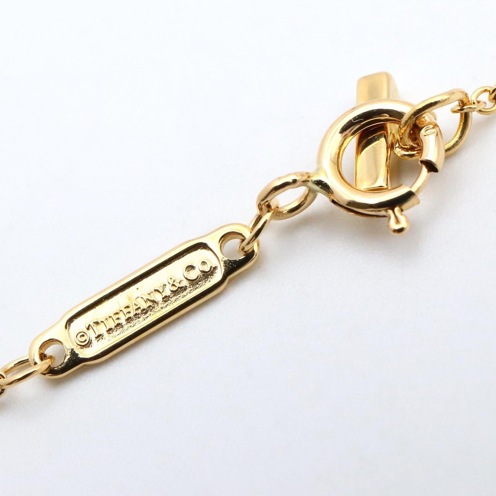 Tスマイル ミニ ネックレス ネックレス K18YG ゴールド イエロー