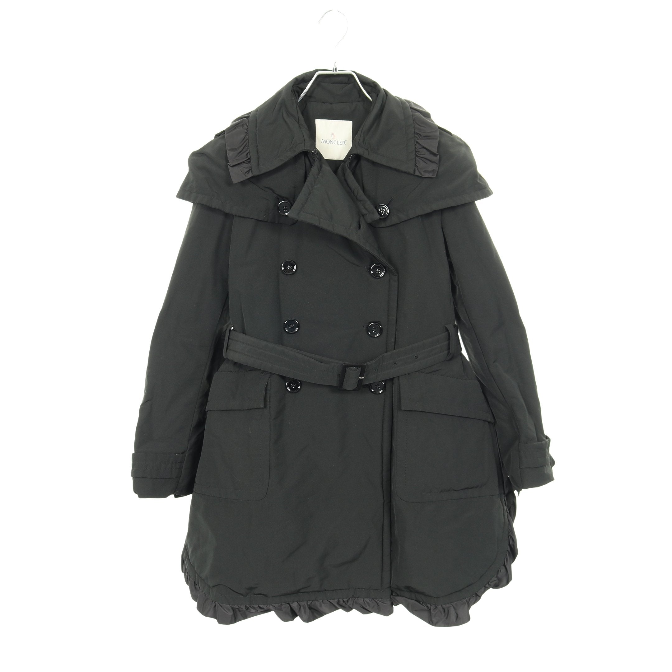 MOURET ダウンコート ブラック フリル モンクレール – RECLO MOURET ダウンコート ブラック フリル モンクレール – RECLO