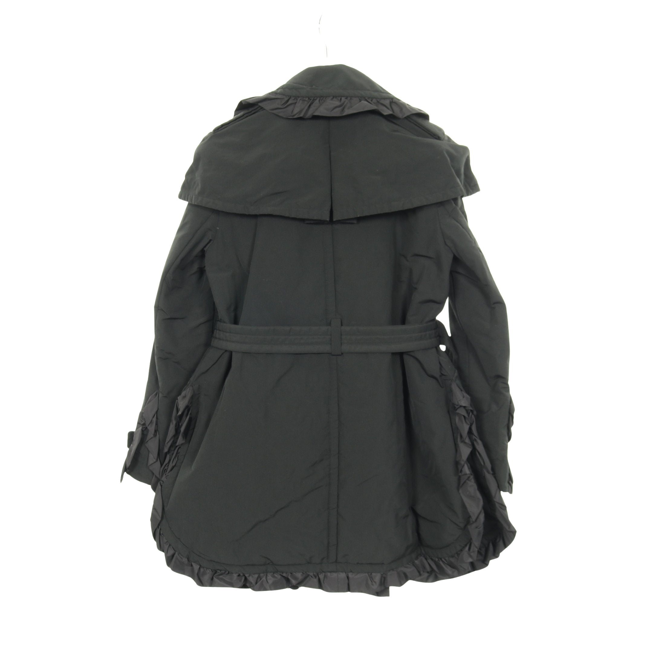 MOURET ダウンコート ブラック フリル モンクレール – RECLO MOURET ダウンコート ブラック フリル モンクレール – RECLO