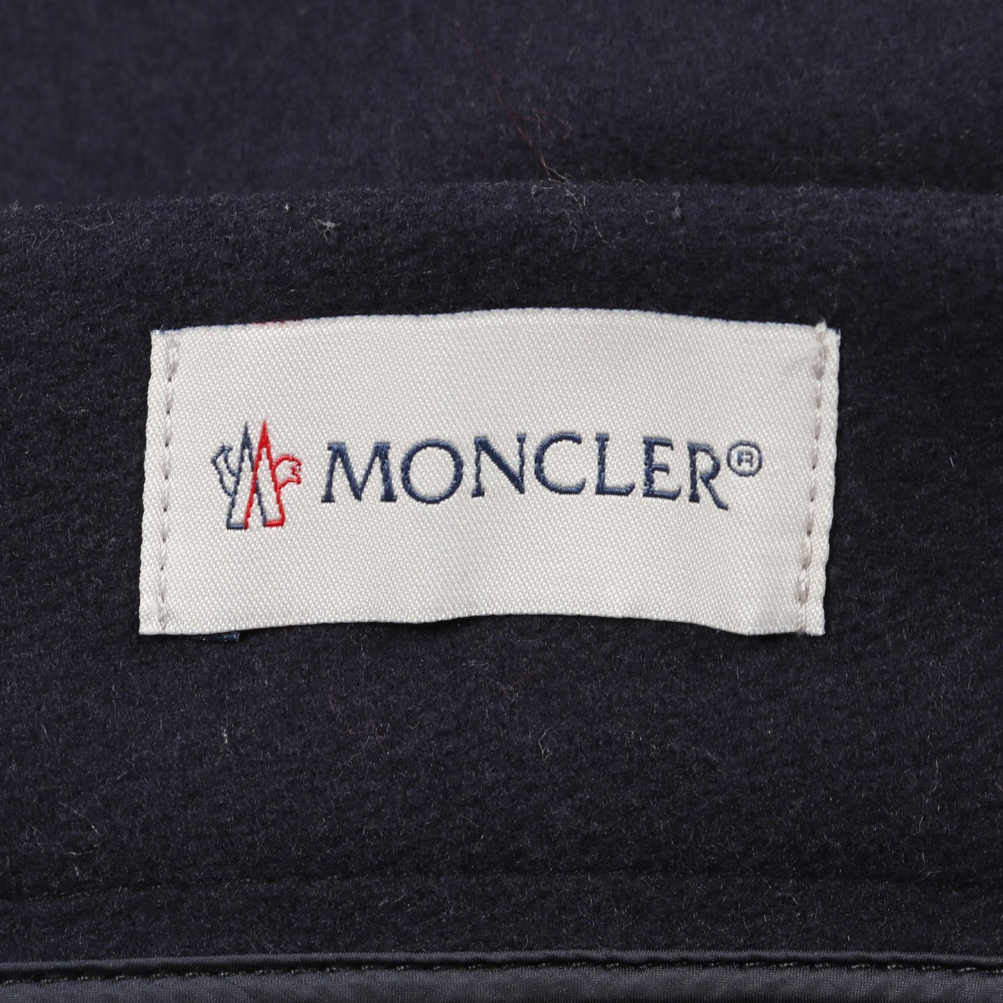 GONNA スカート ウール ナイロン カシミヤ ネイビー サイドプリーツ モンクレール ボトムス MONCLER