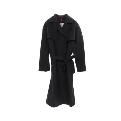 ROCHE トレンチコート ブラック モンクレール アウター MONCLER