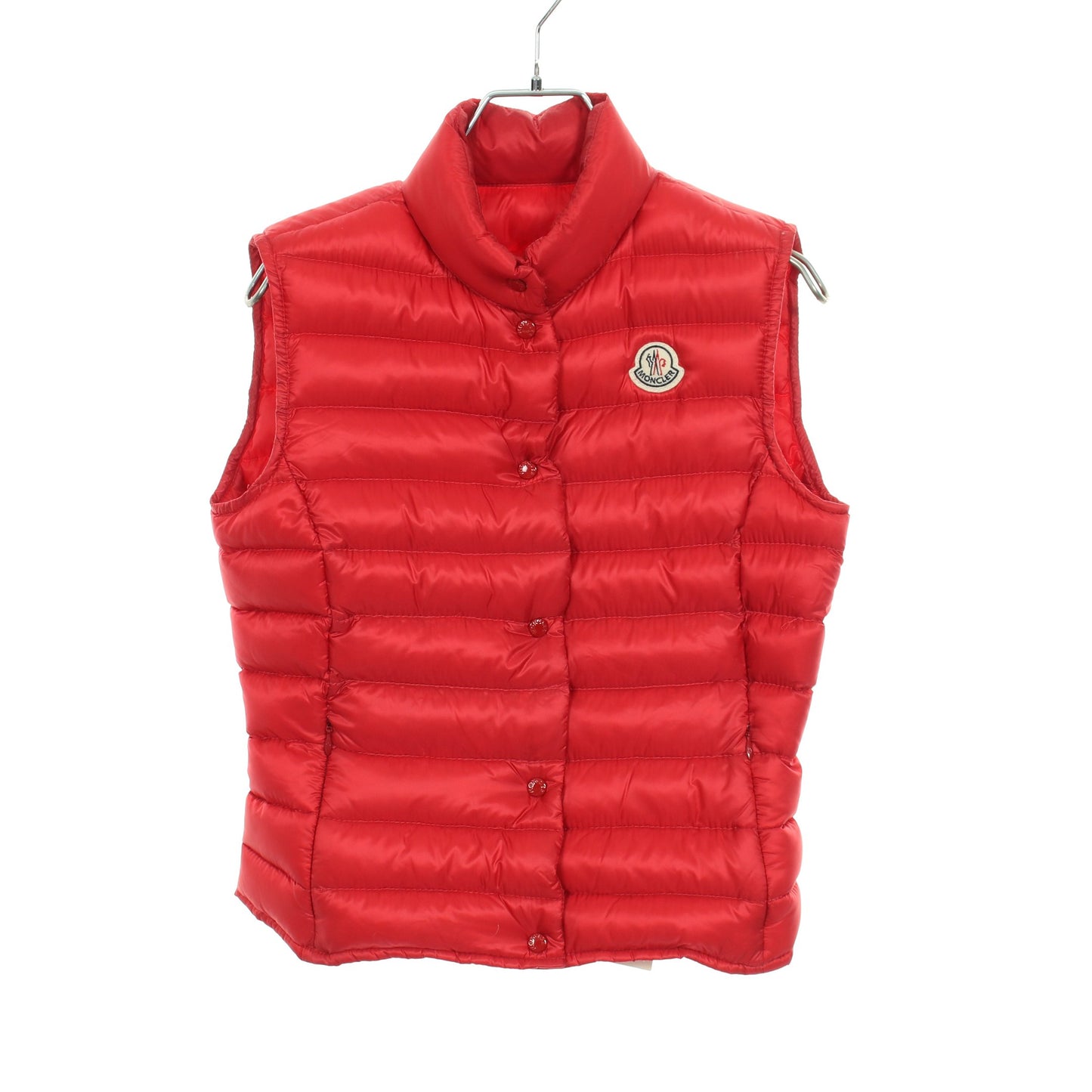 LIANE ダウンベスト ナイロン レッド モンクレール アウター MONCLER