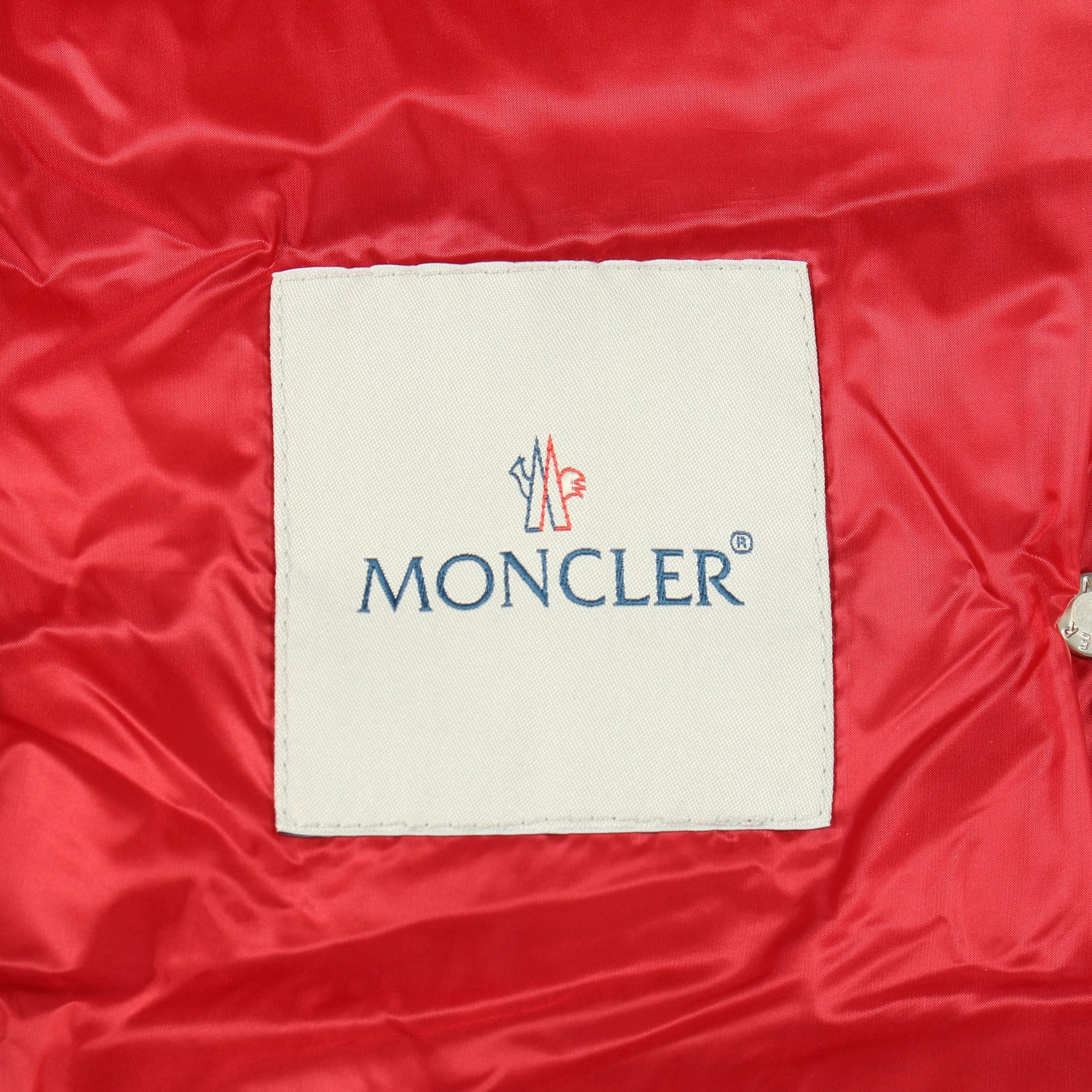 LIANE ダウンベスト ナイロン レッド モンクレール アウター MONCLER