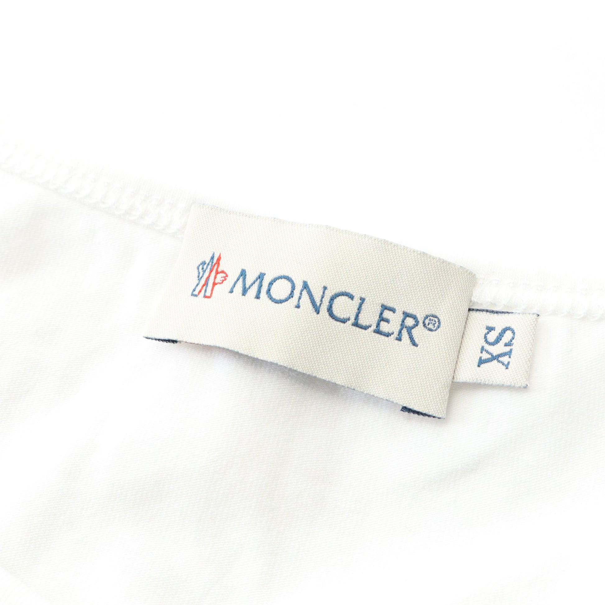 Tシャツ コットン ホワイト モンクレール トップス MONCLER