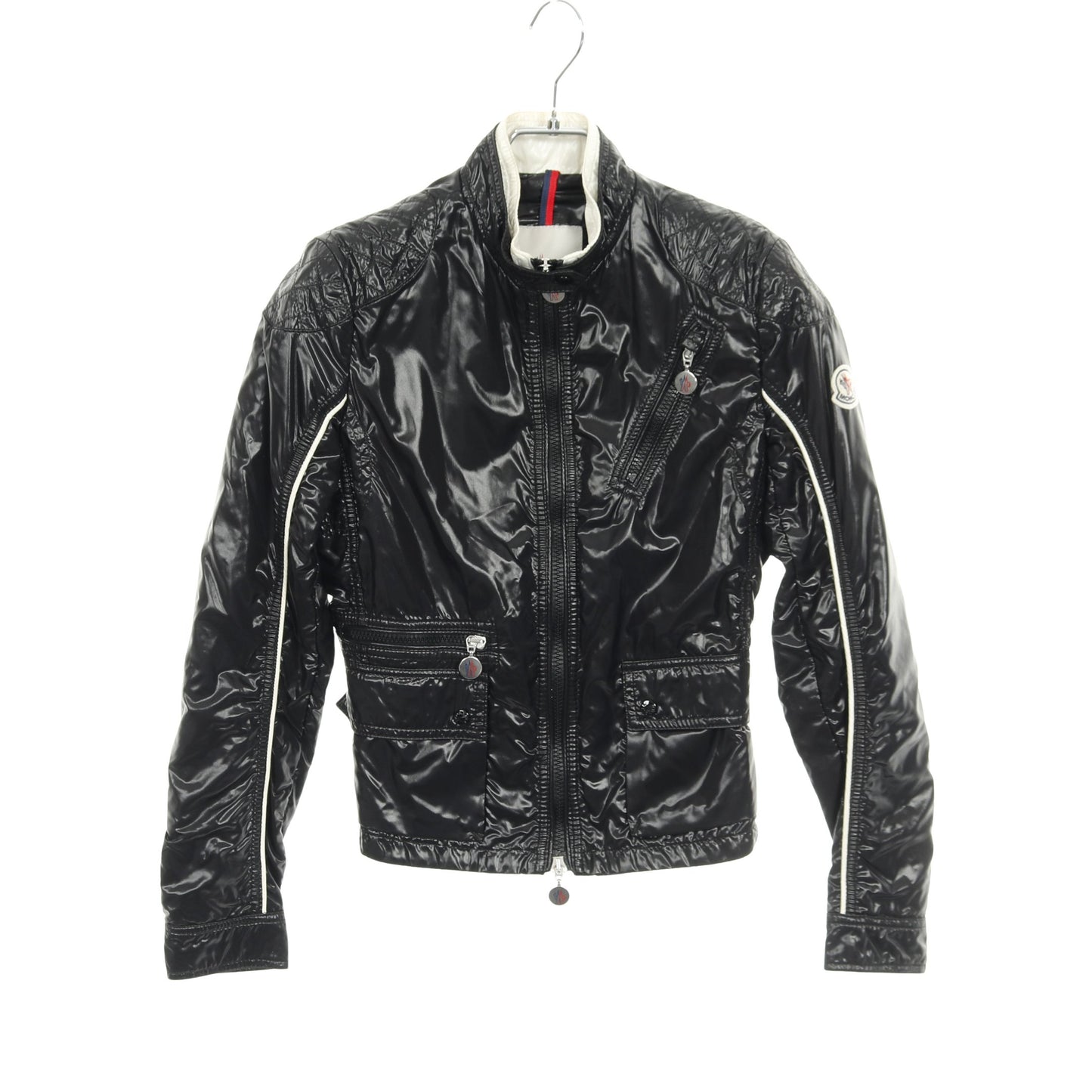ジャケット ナイロン ブラック モンクレール アウター MONCLER