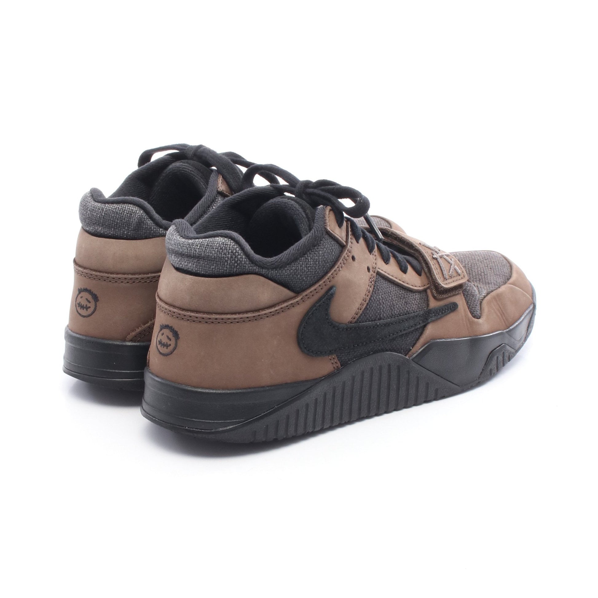 NIKE × TRAVIS SCOTT Jordan Jumpman Jack TR CJ1 T-Rexx スニーカー ヌバック キャンバス ブラウン ナイキ シューズ NIKE