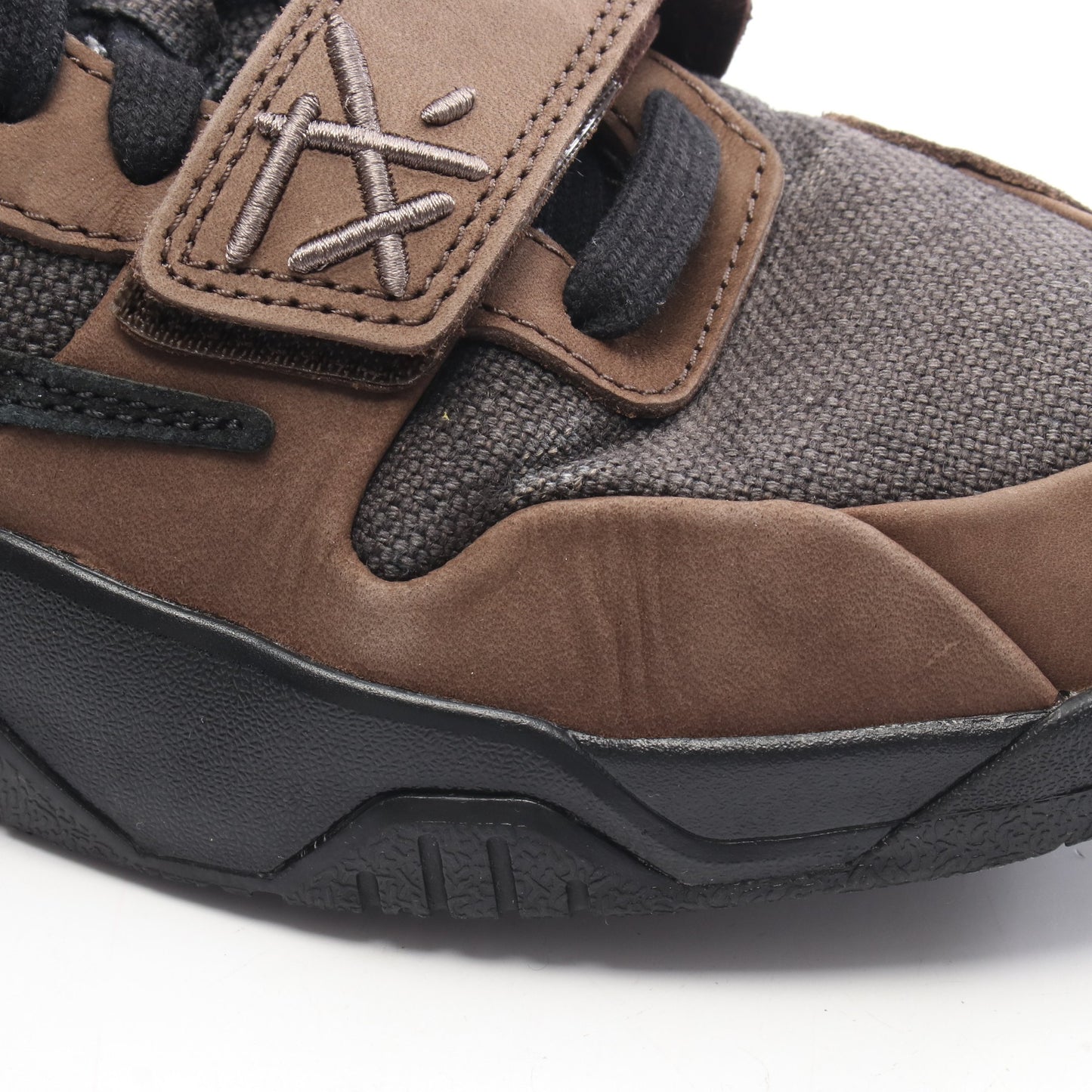 NIKE × TRAVIS SCOTT Jordan Jumpman Jack TR CJ1 T-Rexx スニーカー ヌバック キャンバス ブラウン ナイキ シューズ NIKE