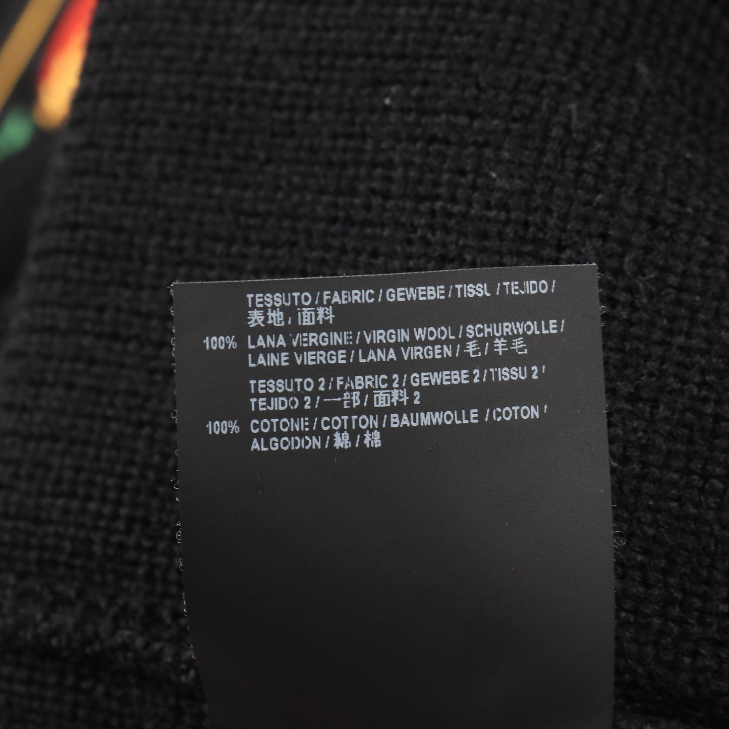 SLEEVE PRIDE HOODIE ニット ウール コットン ブラック レッド ホワイト フード 切替 バレンシアガ トップス BALENCIAGA