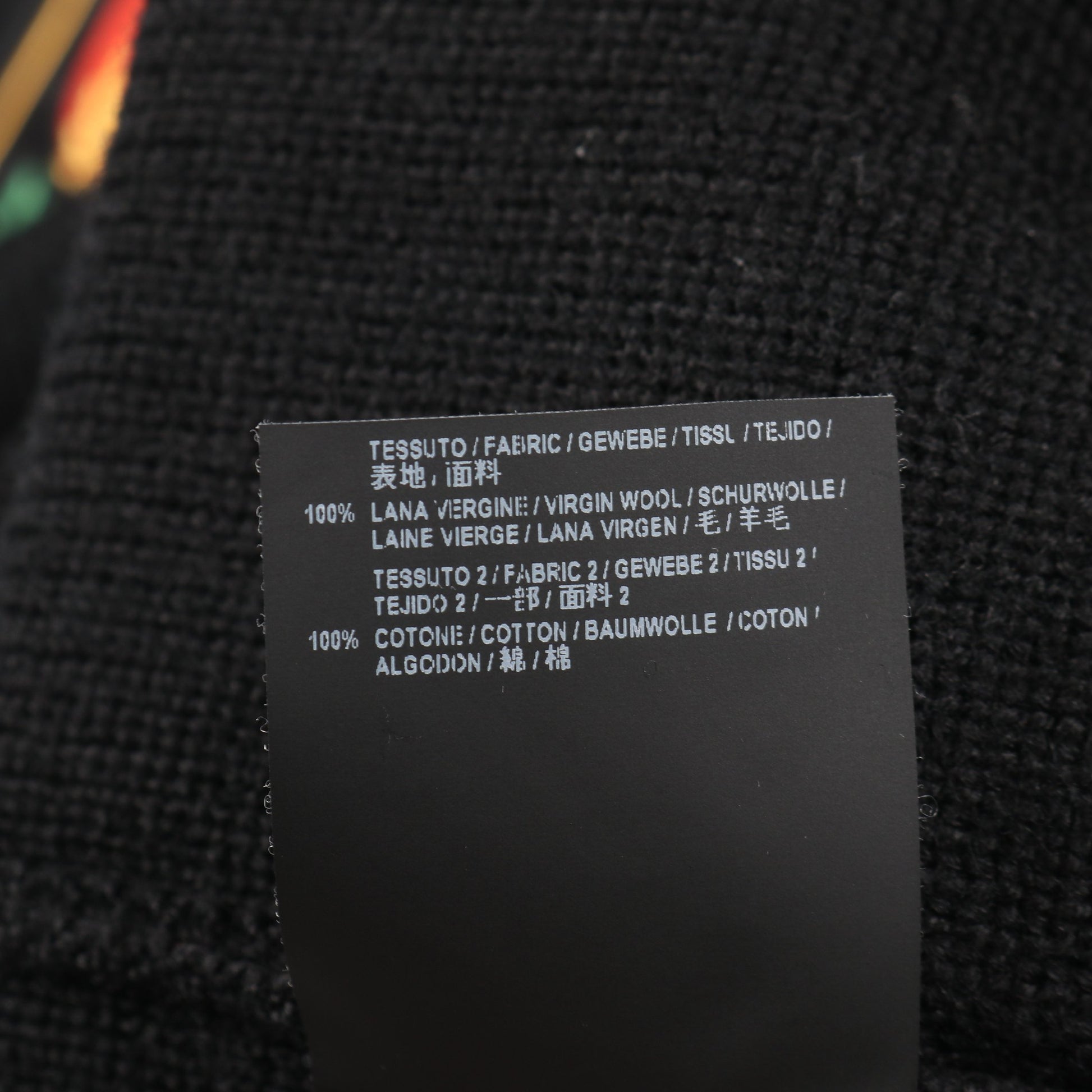 SLEEVE PRIDE HOODIE ニット ウール コットン ブラック レッド ホワイト フード 切替 バレンシアガ トップス BALENCIAGA