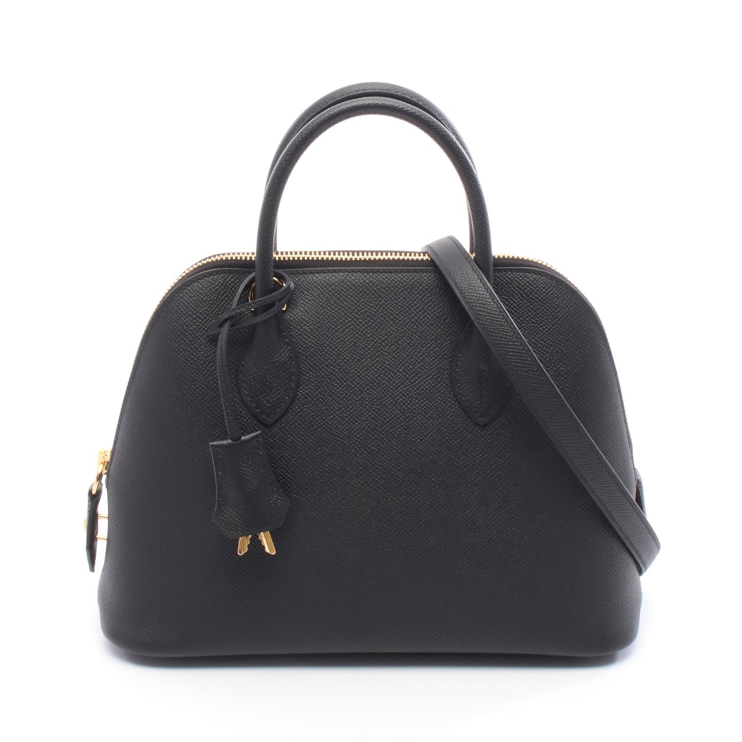 ボリード1923 25 ハンドバッグ ヴォーエプソン ブラック ゴールド金具 2WAY W刻印 エルメス バッグ HERMES
