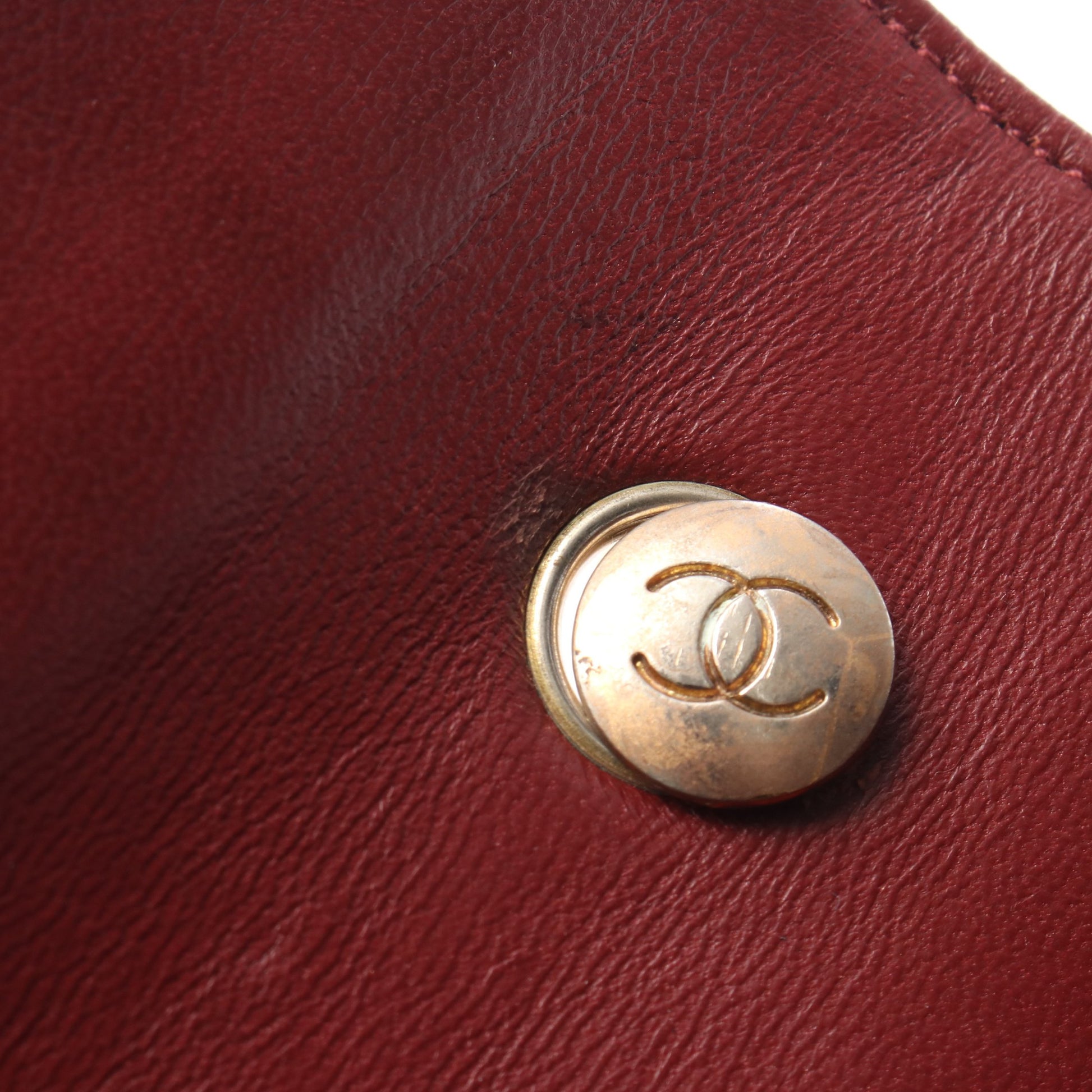 ミニマトラッセ チェーンショルダーバッグ ラムスキン ブラック ゴールド金具 シャネル バッグ CHANEL