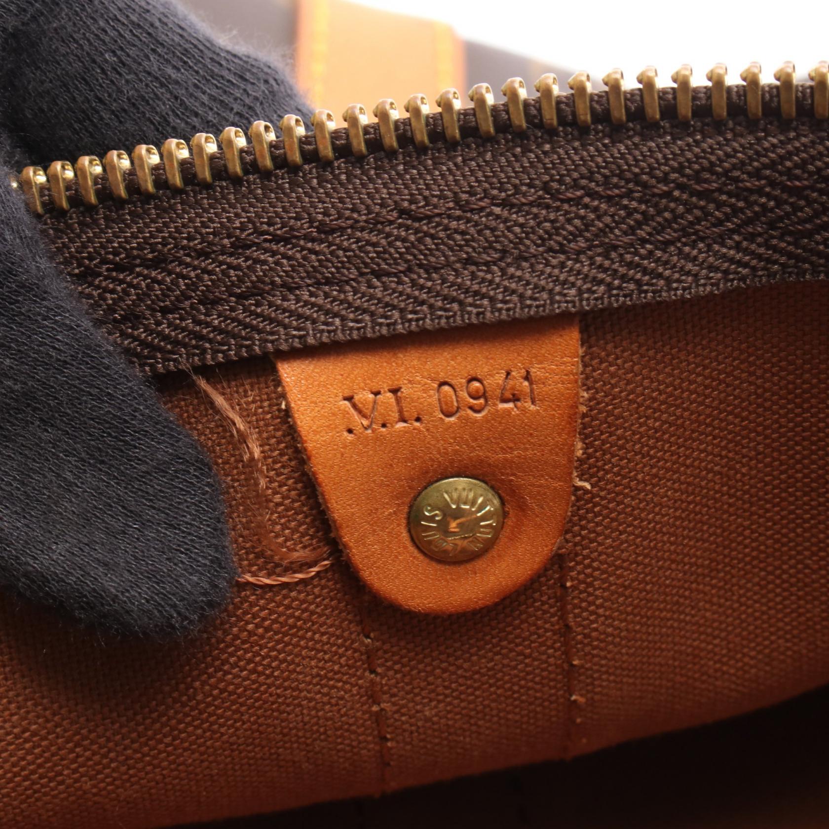 キーポル バンドリエール60 モノグラム ボストンバッグ PVC レザー