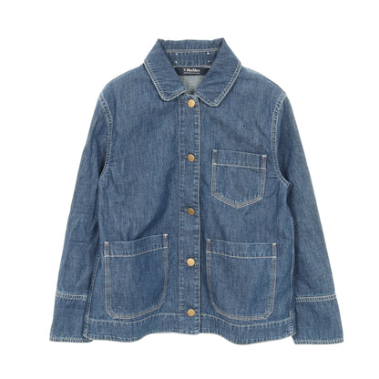 GIULIETTA デニムジャケット コットン インディゴブルー エスマックスマーラ アウター S Max Mara