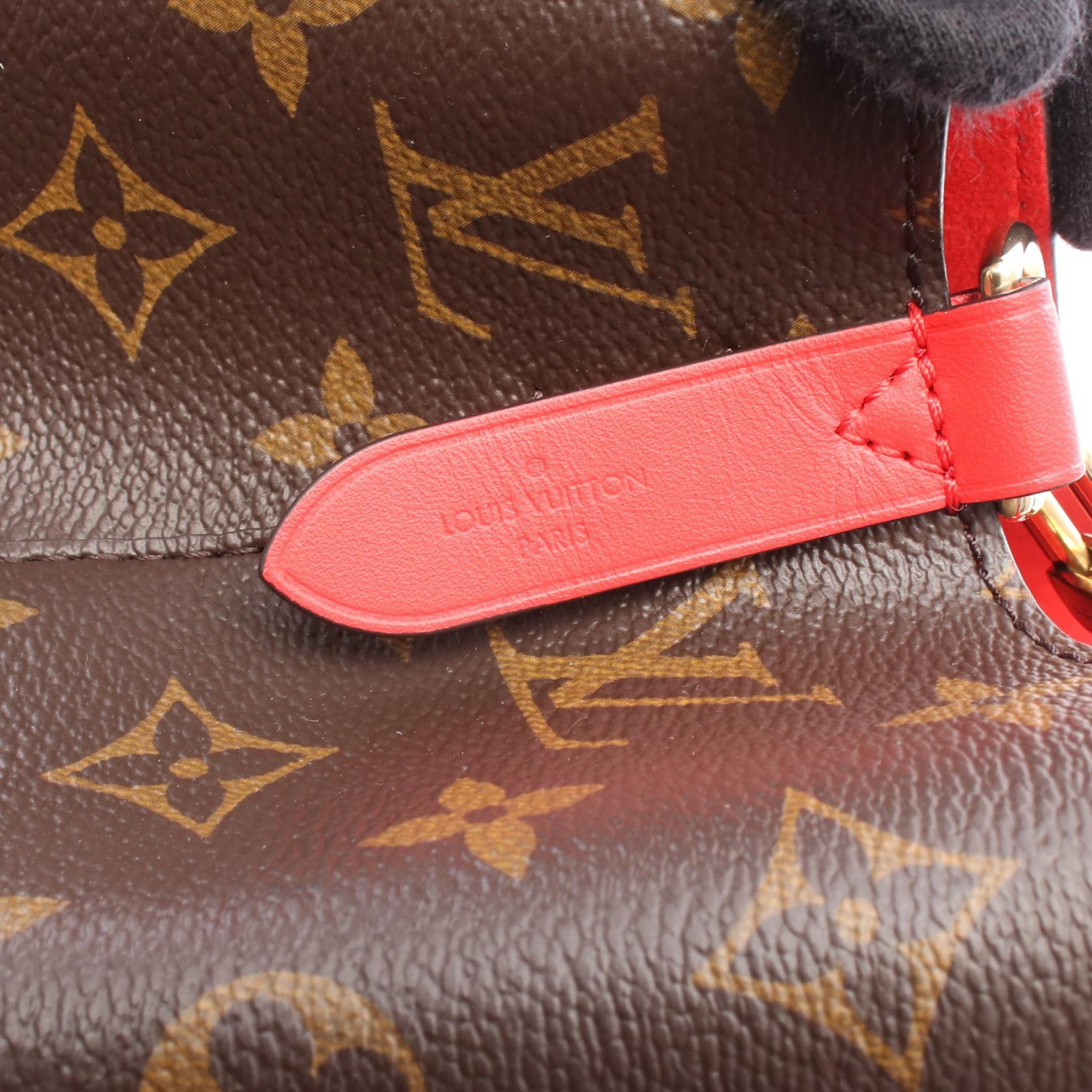 ネオノエ モノグラム コクリコ ショルダーバッグ PVC レザー ブラウン