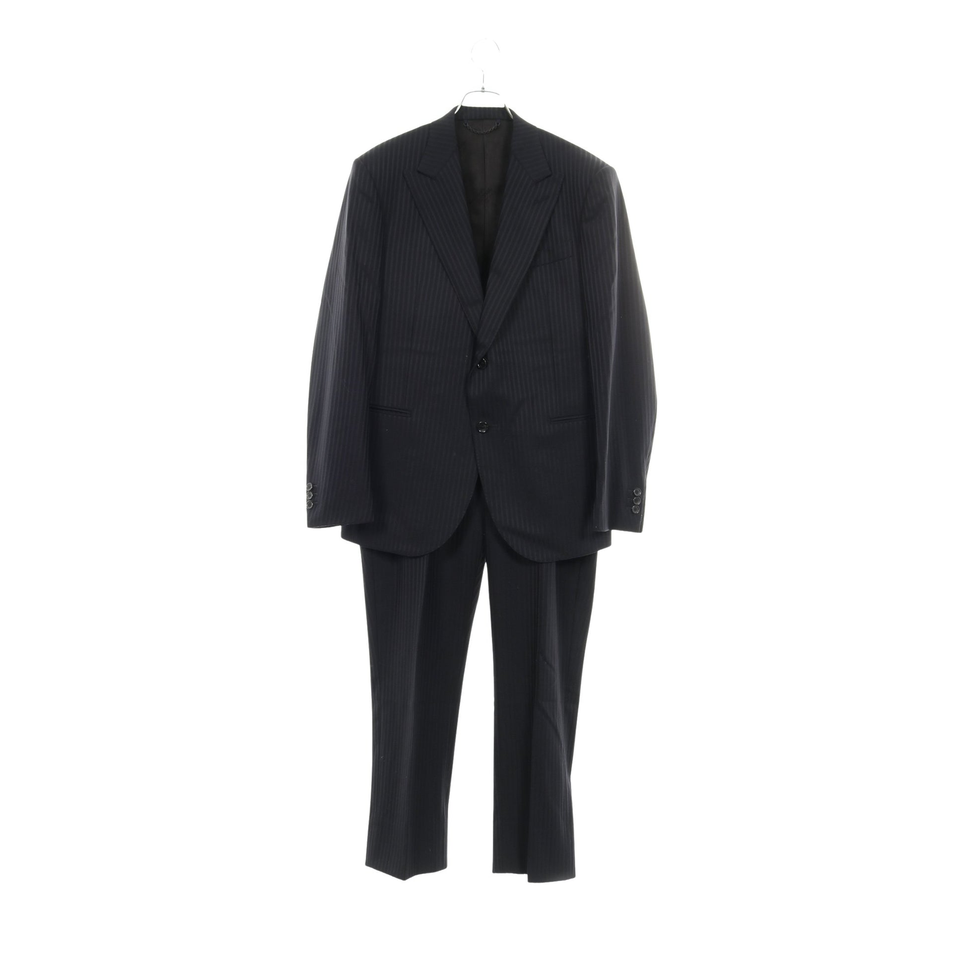 PONT NEUF FIT シングルブレスト スーツ ストライプ ウール ネイビー ルイヴィトン スーツ LOUIS VUITTON