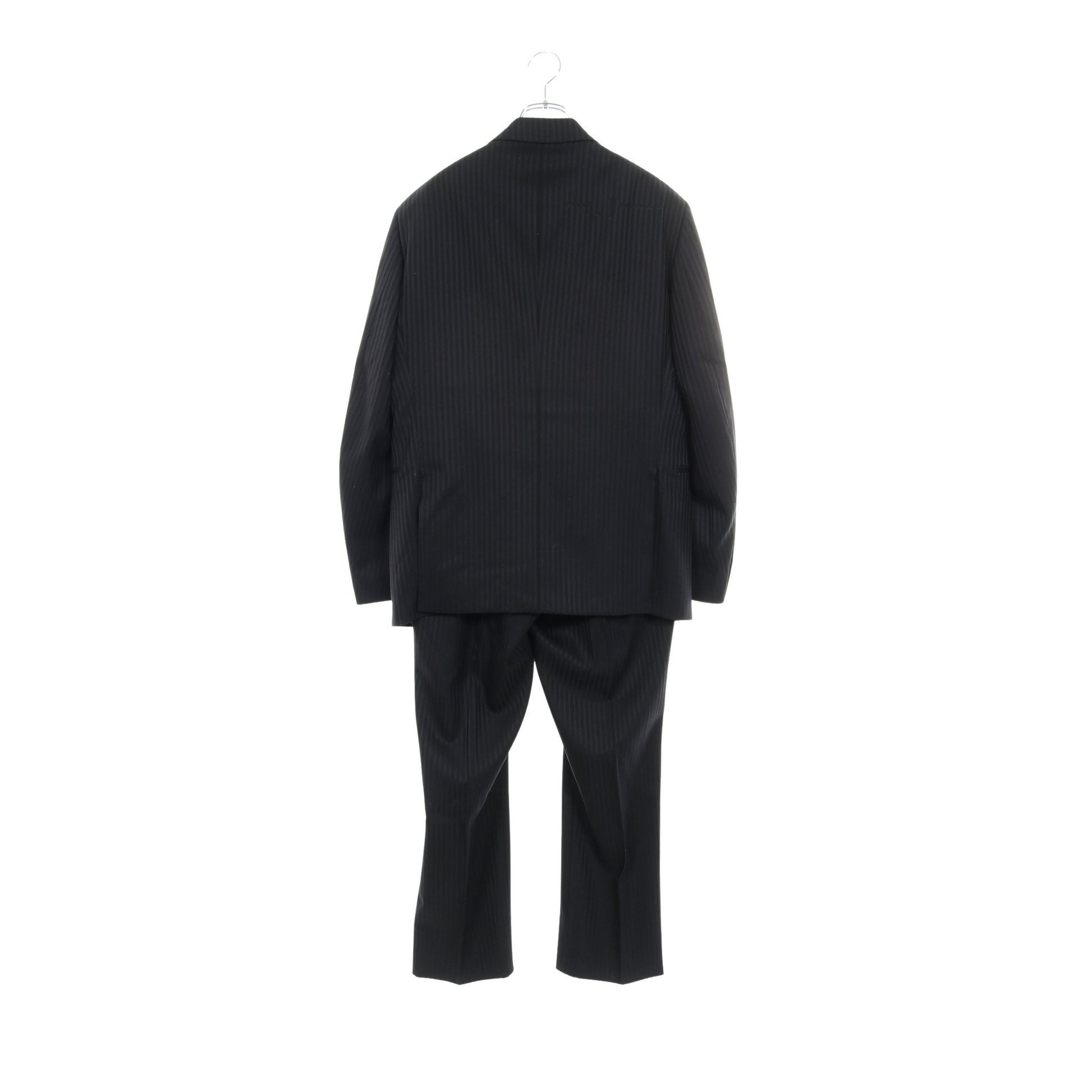PONT NEUF FIT シングルブレスト スーツ ストライプ ウール ネイビー ルイヴィトン スーツ LOUIS VUITTON