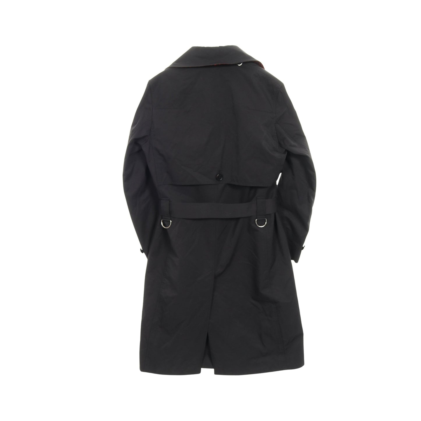 トレンチコート ナイロン コットン ブラック ディオールオム アウター Dior HOMME