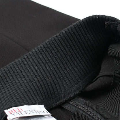 ショート パンツ ブラック オフホワイト レッドヴァレンティノ ボトムス RED VALENTINO