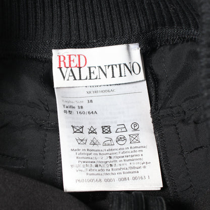 ショート パンツ ブラック オフホワイト レッドヴァレンティノ ボトムス RED VALENTINO
