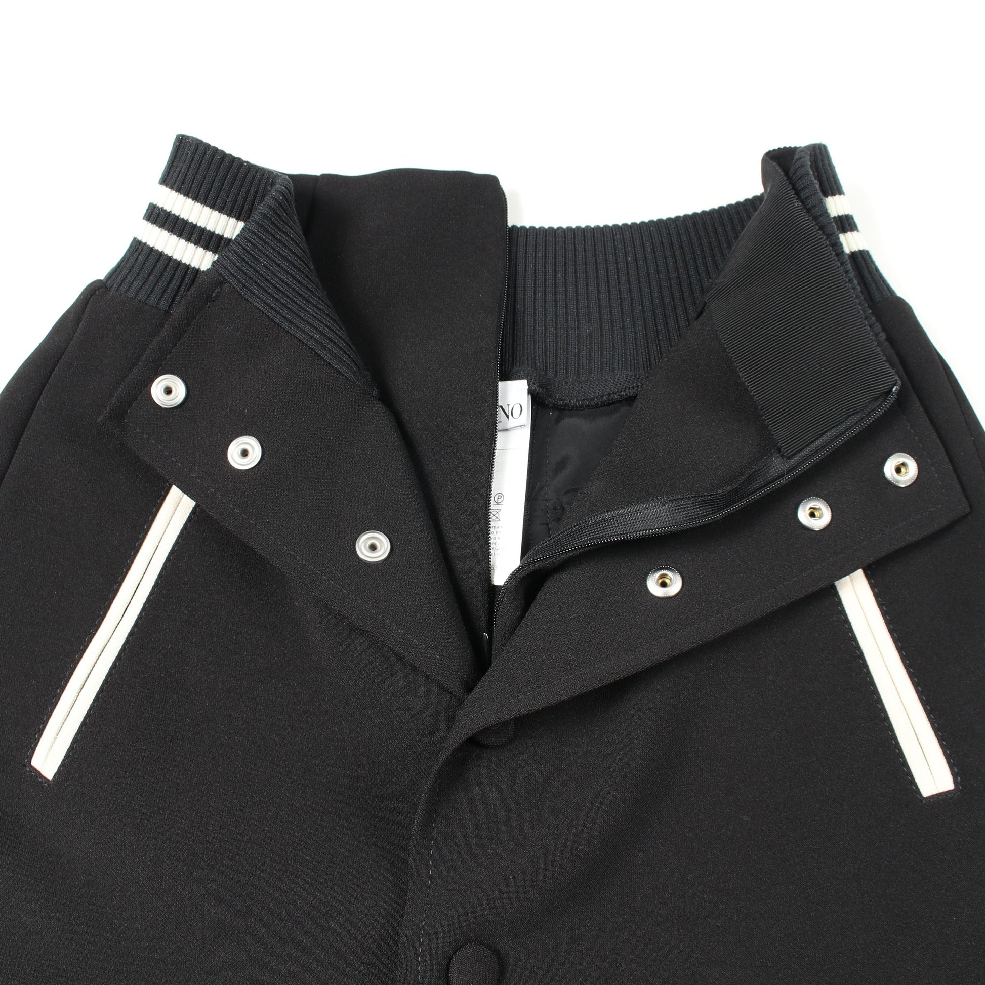 ショート パンツ ブラック オフホワイト レッドヴァレンティノ ボトムス RED VALENTINO