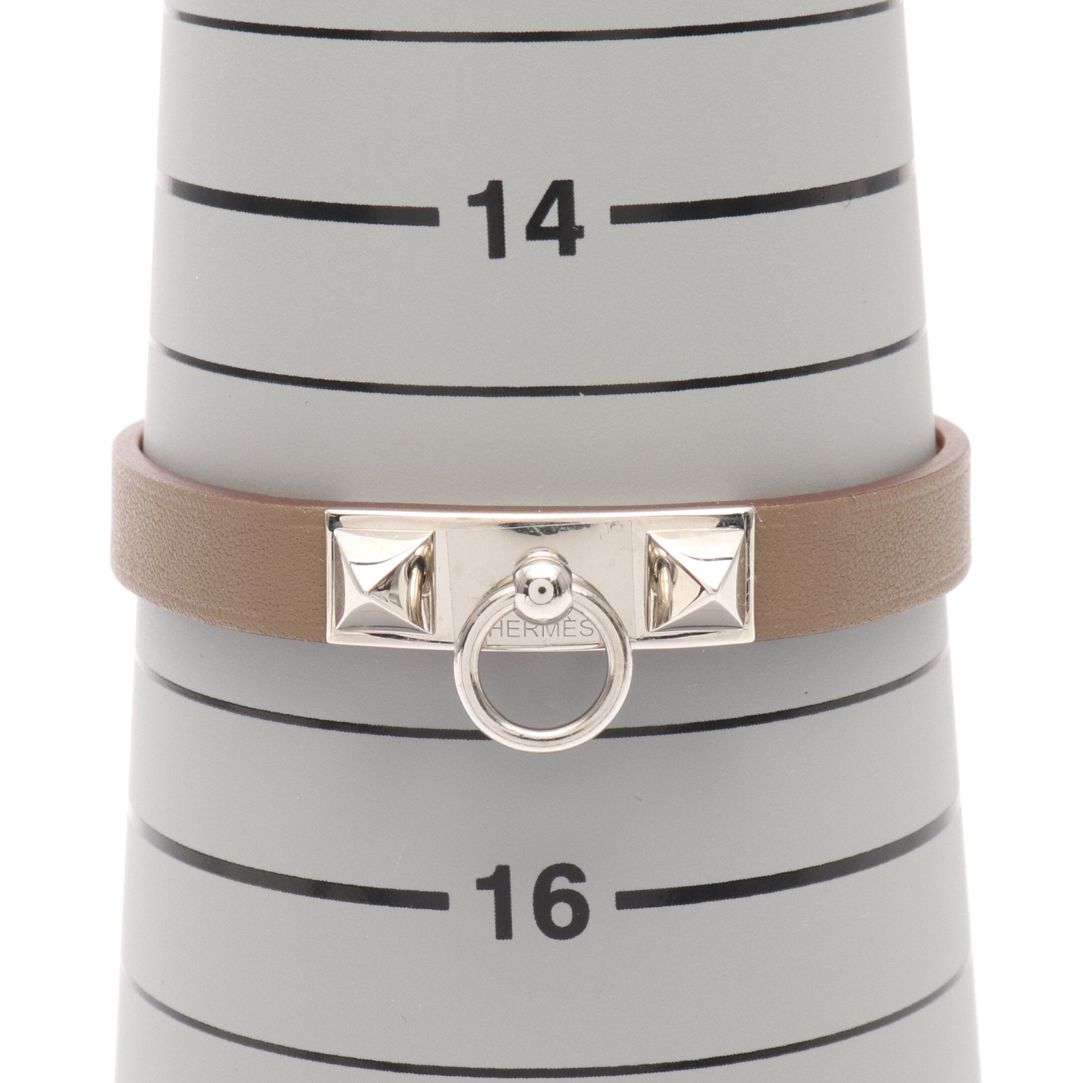 リヴァル ミニ ブレスレット ヴォースイフト グレーブラウン U刻印