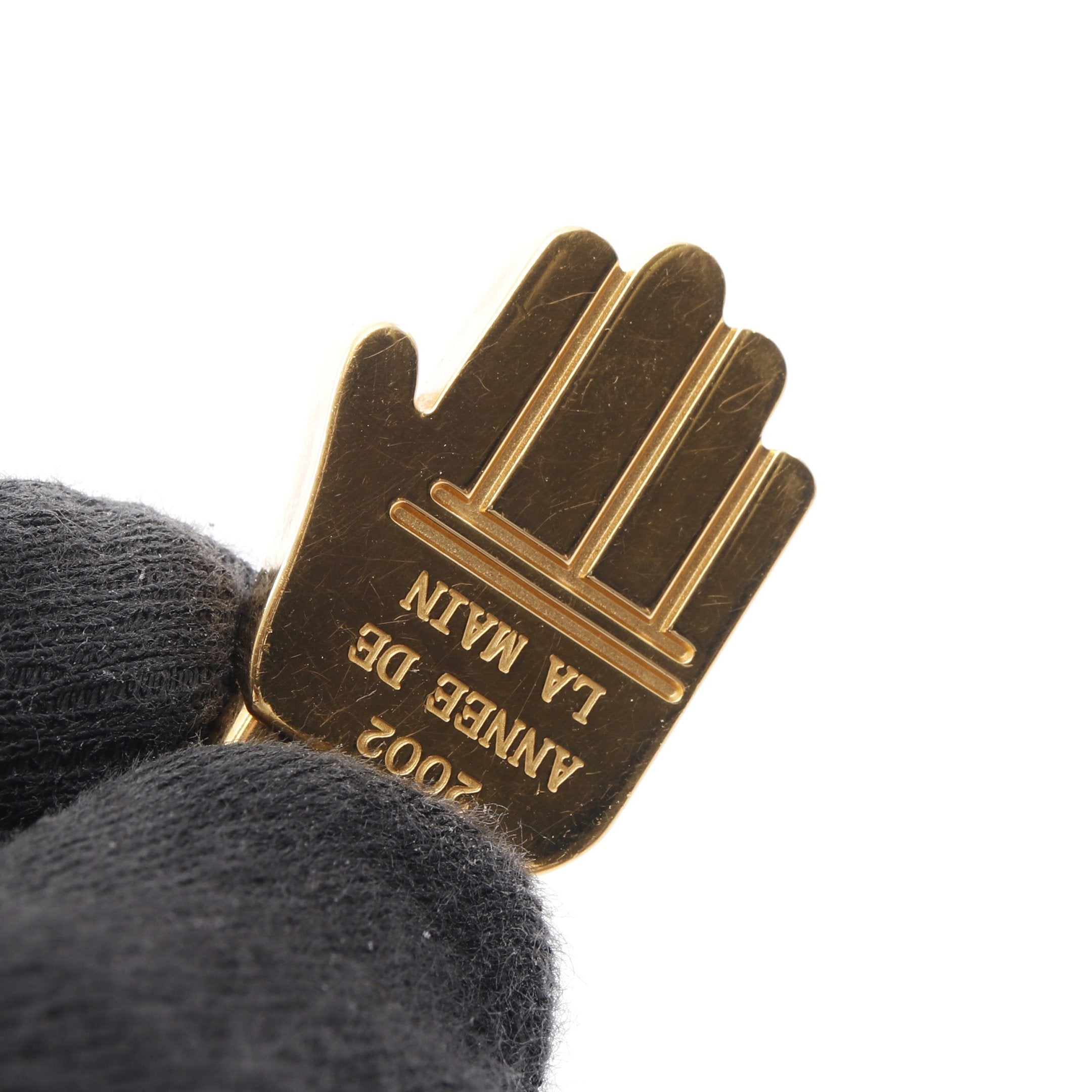 カデナチャーム ANNEE DE LA MAIN ハンドモチーフ バッグチャーム GP