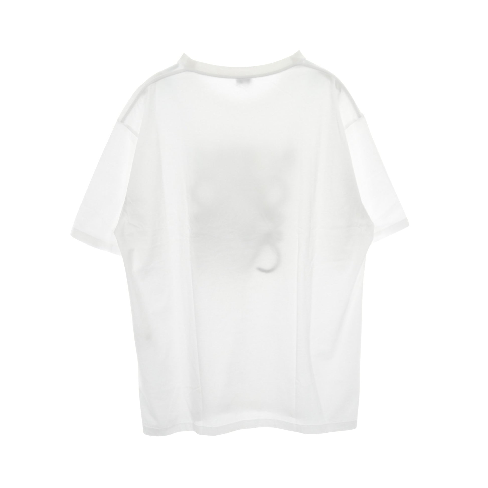 グリッチ アナグラム Tシャツ ロゴ刺繍 コットン ホワイト マルチカラー ロエベ トップス LOEWE