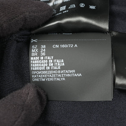 カーディガン Vネック ウール ネイビー プラダ トップス PRADA
