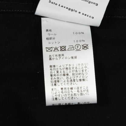 ジップアップ カーディガン コットン ブラック エルメス トップス HERMES