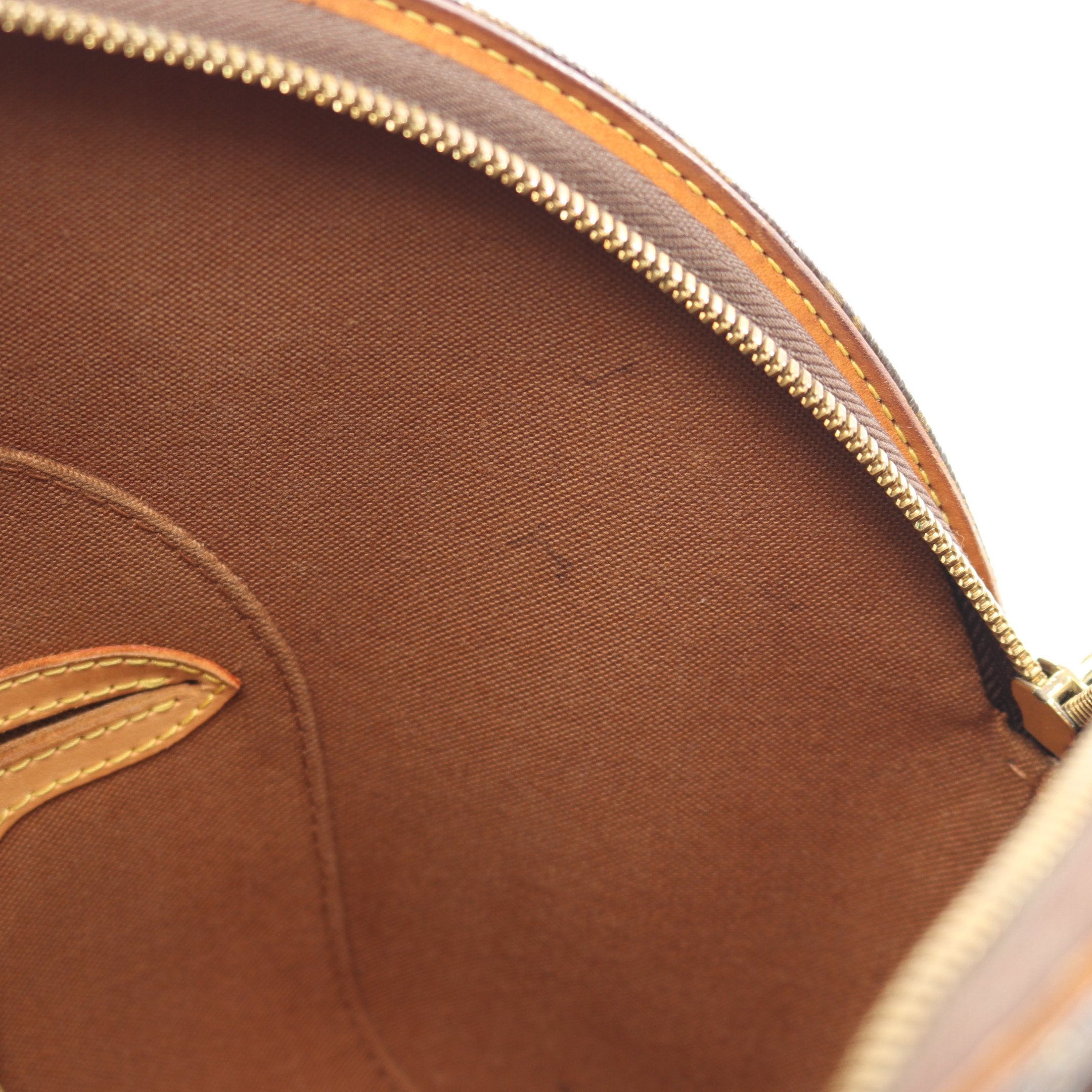 エリプスPM モノグラム ハンドバッグ PVC レザー ブラウン ルイ