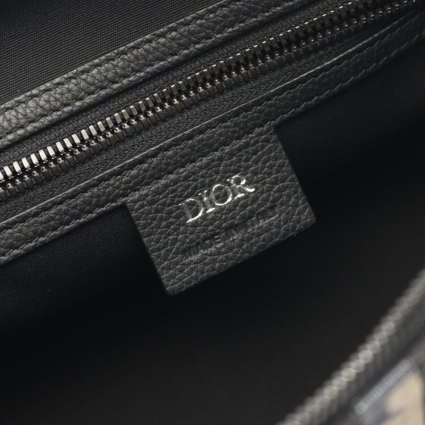 ウィークエンダーPM オブリーク ハンドバッグ キャンバス レザー ベージュ ブラック 2WAY クリスチャンディオール バッグ Christian Dior