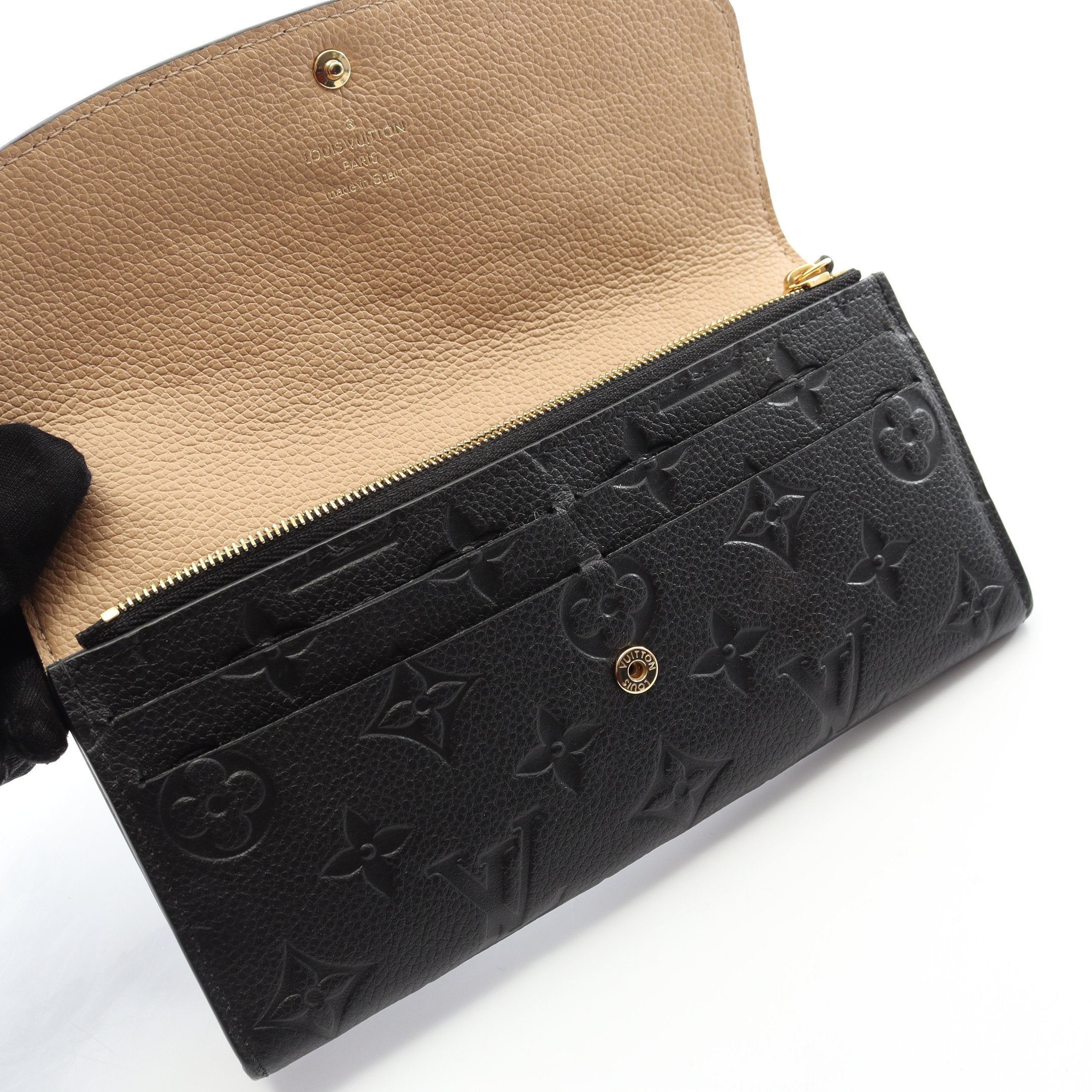 【未使用級・現行品】ルイヴィトン エピレザー ブラザ 2つ折長財布 ノワール Amazon | LOUIS VUITTON(ルイヴィトン) 二つ折り長財布 モノグラム