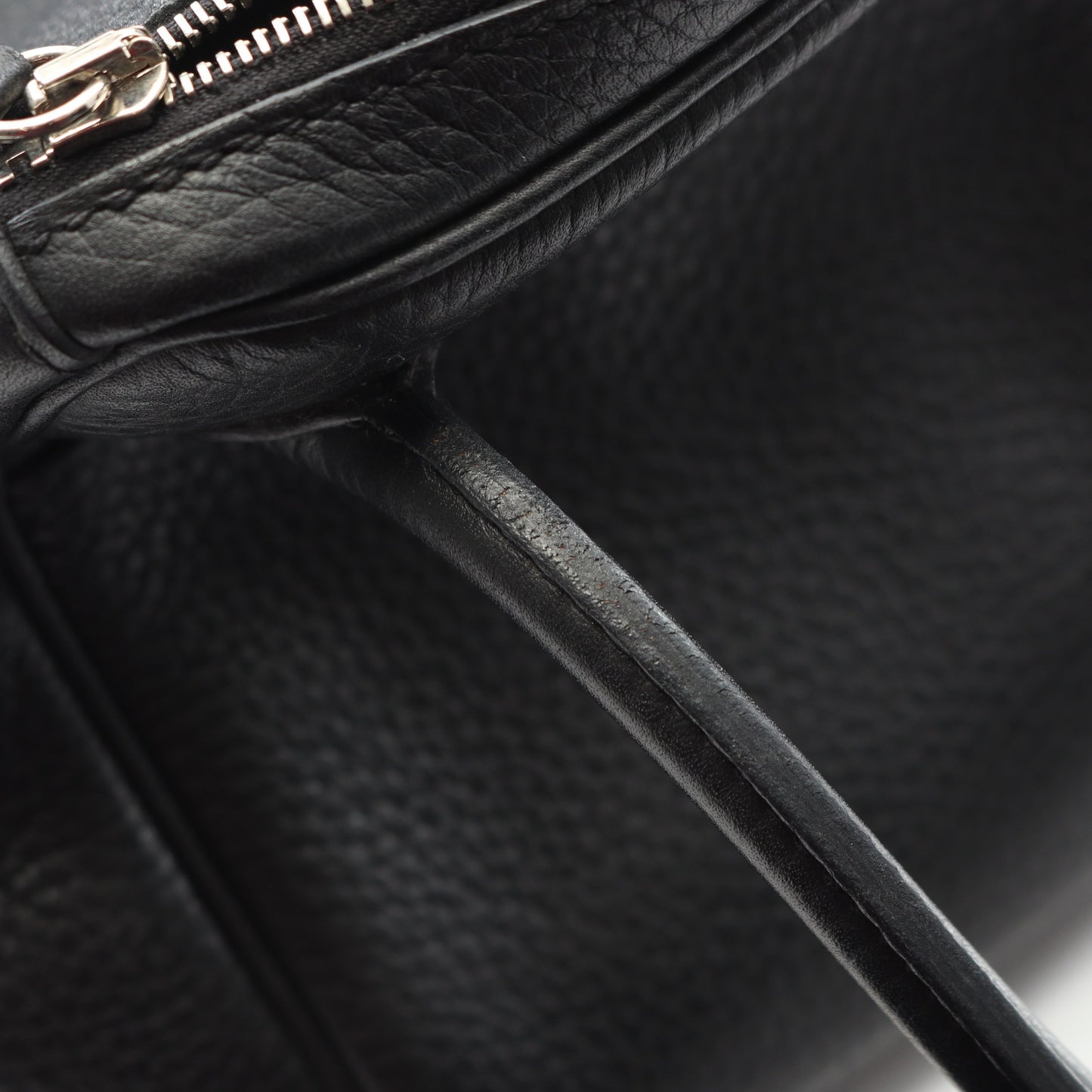 リンディ26 ショルダーバッグ トリヨンクレマンス ブラック シルバー金具 C刻印 エルメス バッグ HERMES