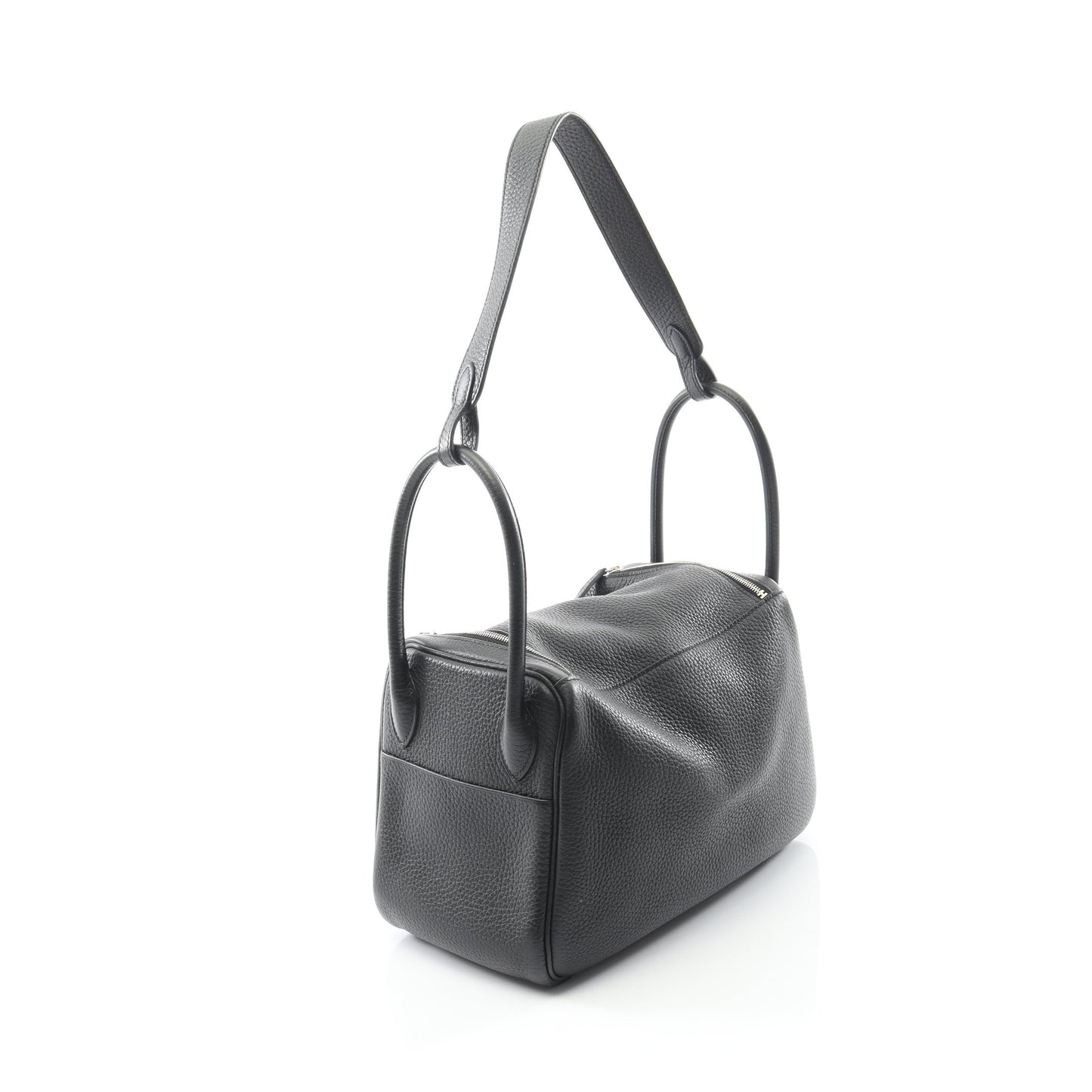 リンディ26 ショルダーバッグ トリヨンクレマンス ブラック シルバー金具 C刻印 エルメス バッグ HERMES