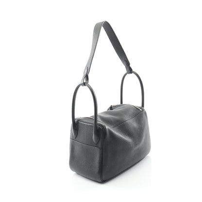 リンディ26 ショルダーバッグ トリヨンクレマンス ブラック シルバー金具 C刻印 エルメス バッグ HERMES