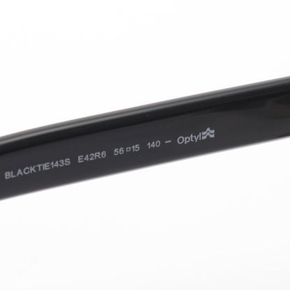 BLACKTIE サングラス ブラック ライトイエロー ディオールオム 財布・小物 Dior HOMME