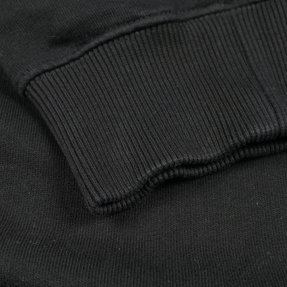 ダメージロゴプリント スウェットシャツ クルーネック コットン ブラック ジバンシィ トップス GIVENCHY