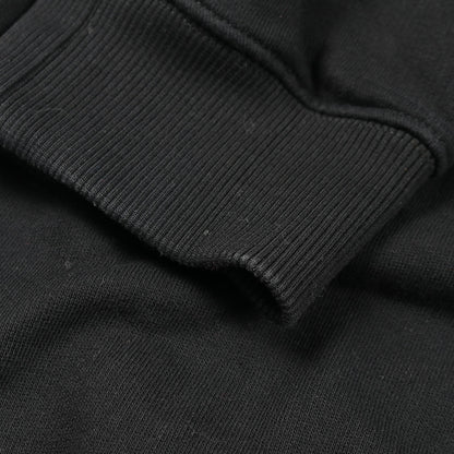 ダメージロゴプリント スウェットシャツ クルーネック コットン ブラック ジバンシィ トップス GIVENCHY