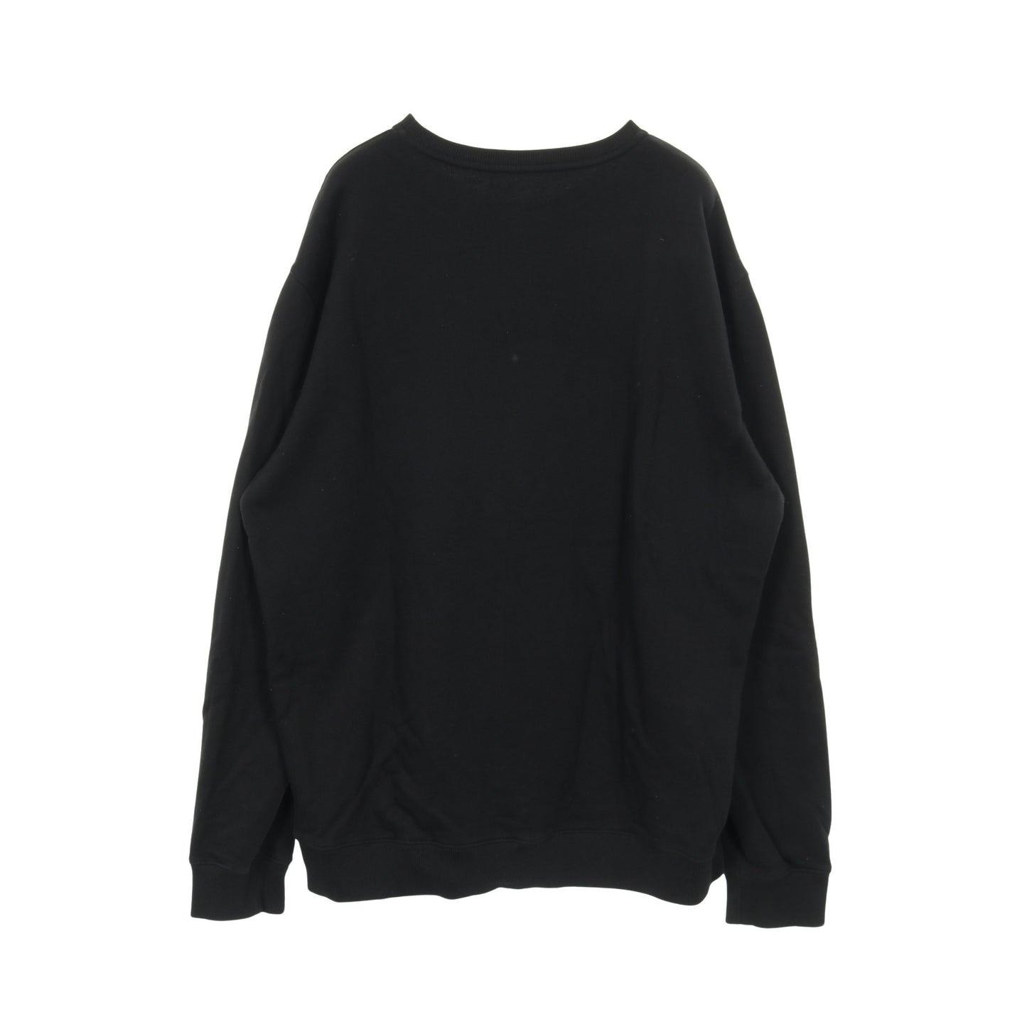 ダメージロゴプリント スウェットシャツ クルーネック コットン ブラック ジバンシィ トップス GIVENCHY