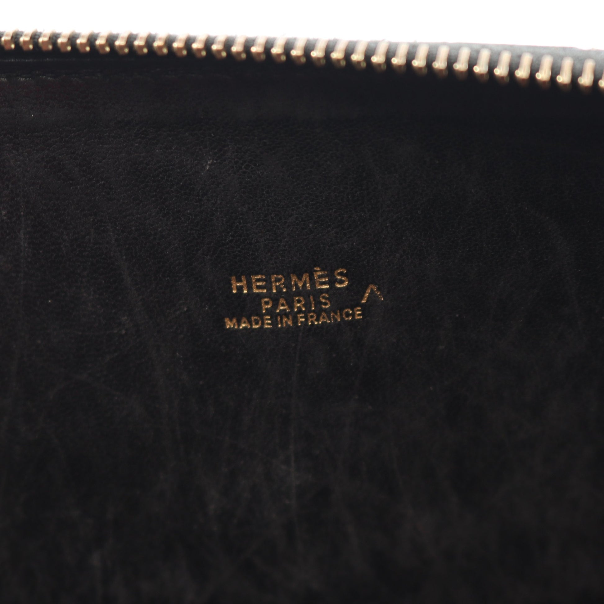 ボリード35 ハンドバッグ クロコダイル ポロサスリセ ブラック ゴールド金具 2WAY ○Z刻印 エルメス バッグ HERMES