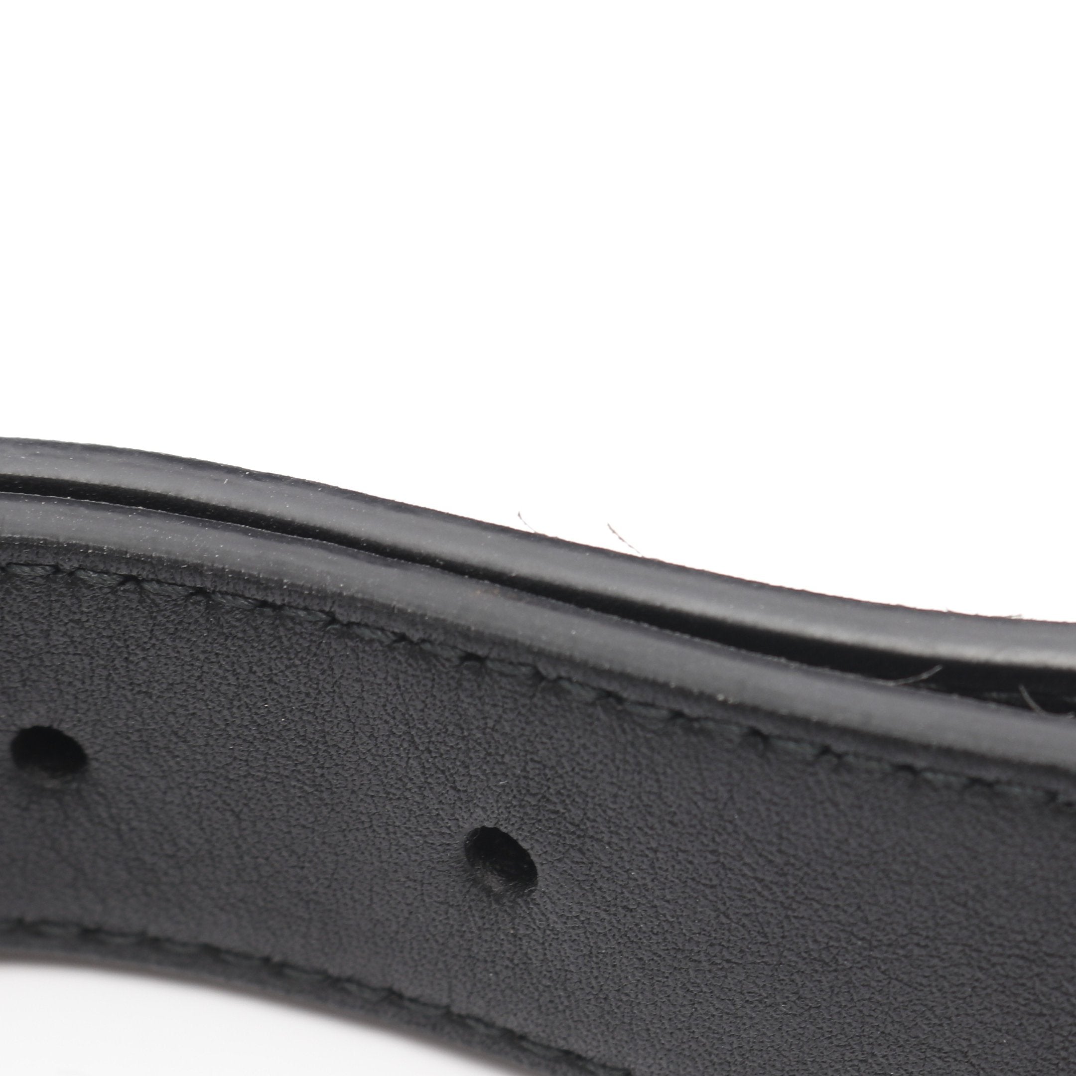 GGマーモント ウエストバッグ ボディバッグ レザー ブラック グッチ