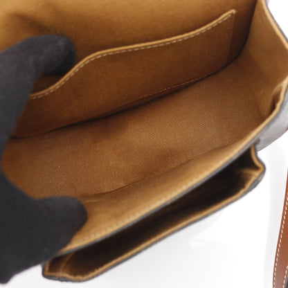 フォルコ ミディアムバッグ トリオンフ ショルダーバッグ PVC レザー ブラック ブラウン セリーヌ バッグ CELINE