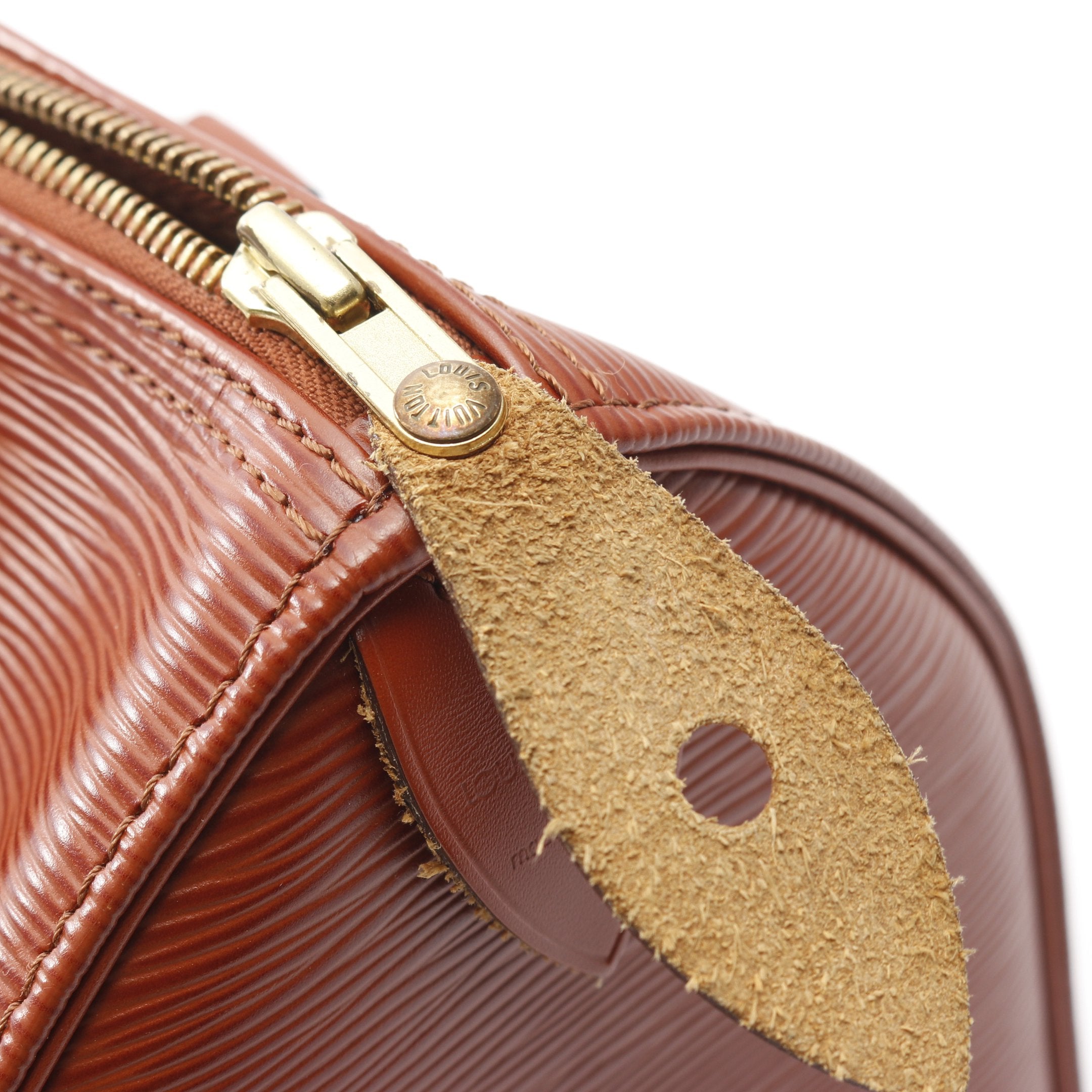 スピーディ25 エピ ケニアブラウン ハンドバッグ レザー ブラウン ルイ