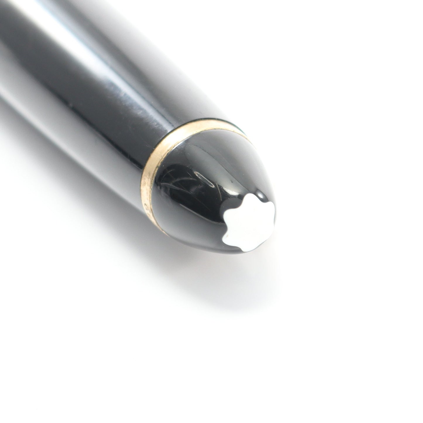 マイスターシュテュック 万年筆 ステーショナリー レジン 18K ブラック ゴールド モンブラン 財布・小物 MONTBLANC