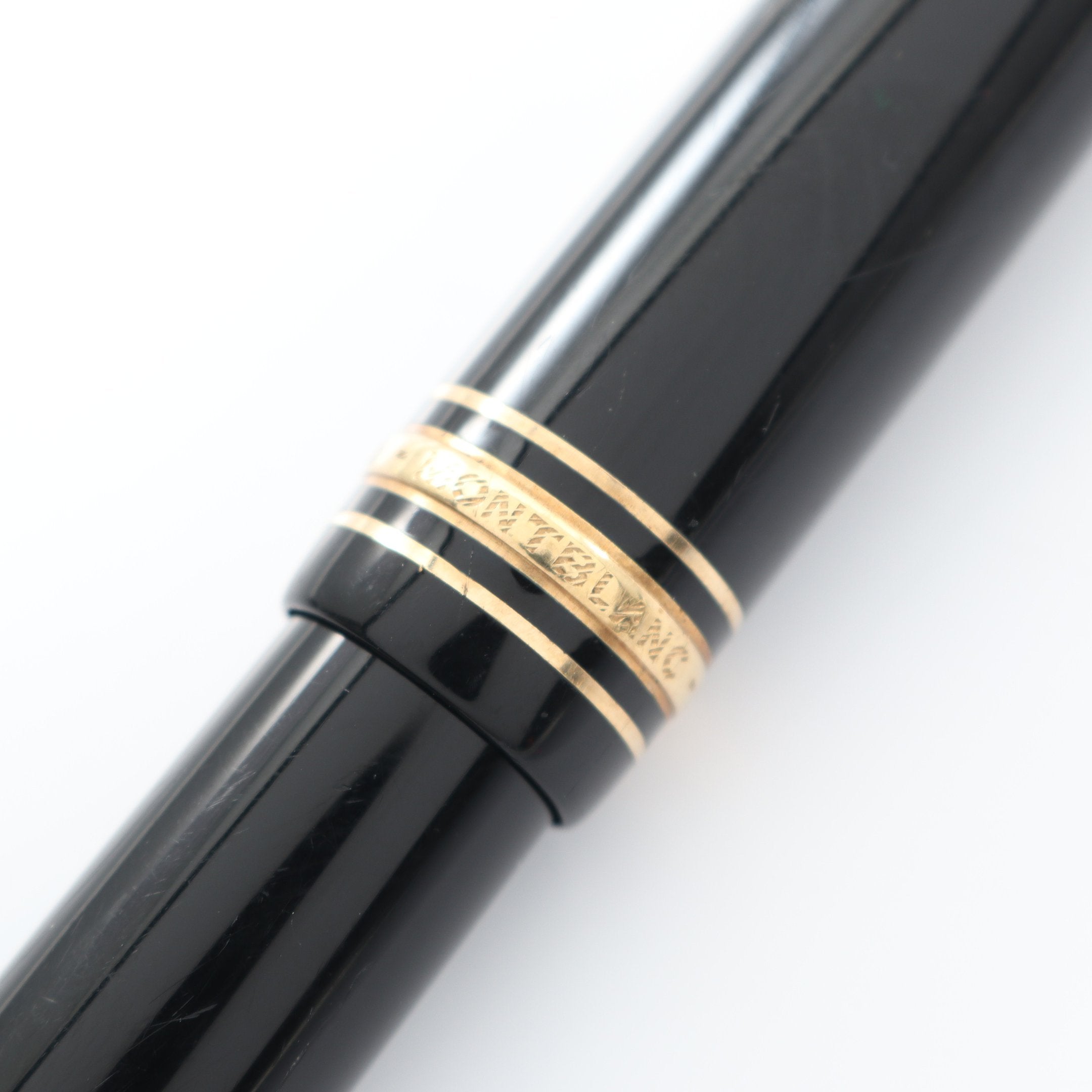 マイスターシュテュック 万年筆 ステーショナリー レジン 18K ブラック