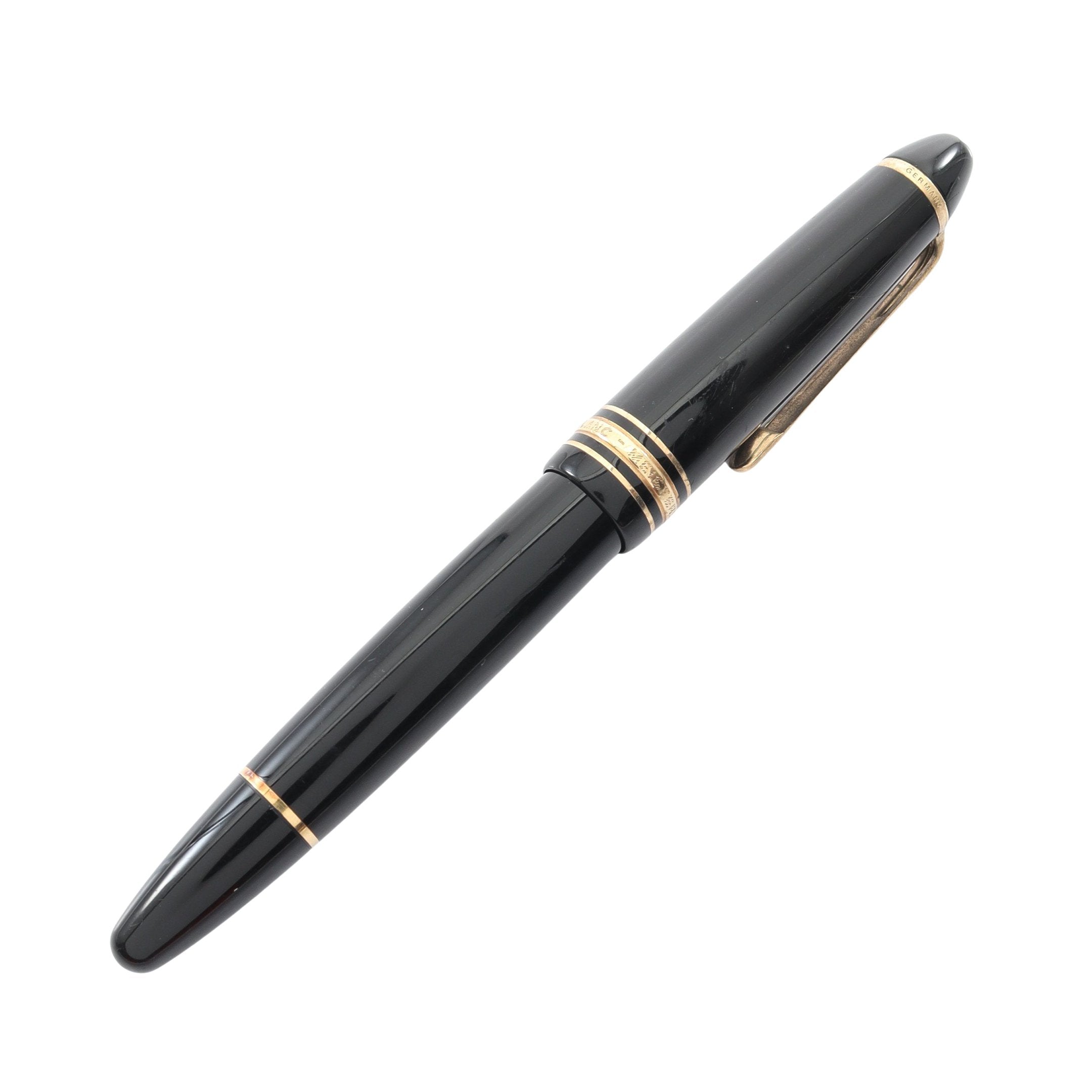 マイスターシュテュック 万年筆 ステーショナリー レジン 18K ブラック