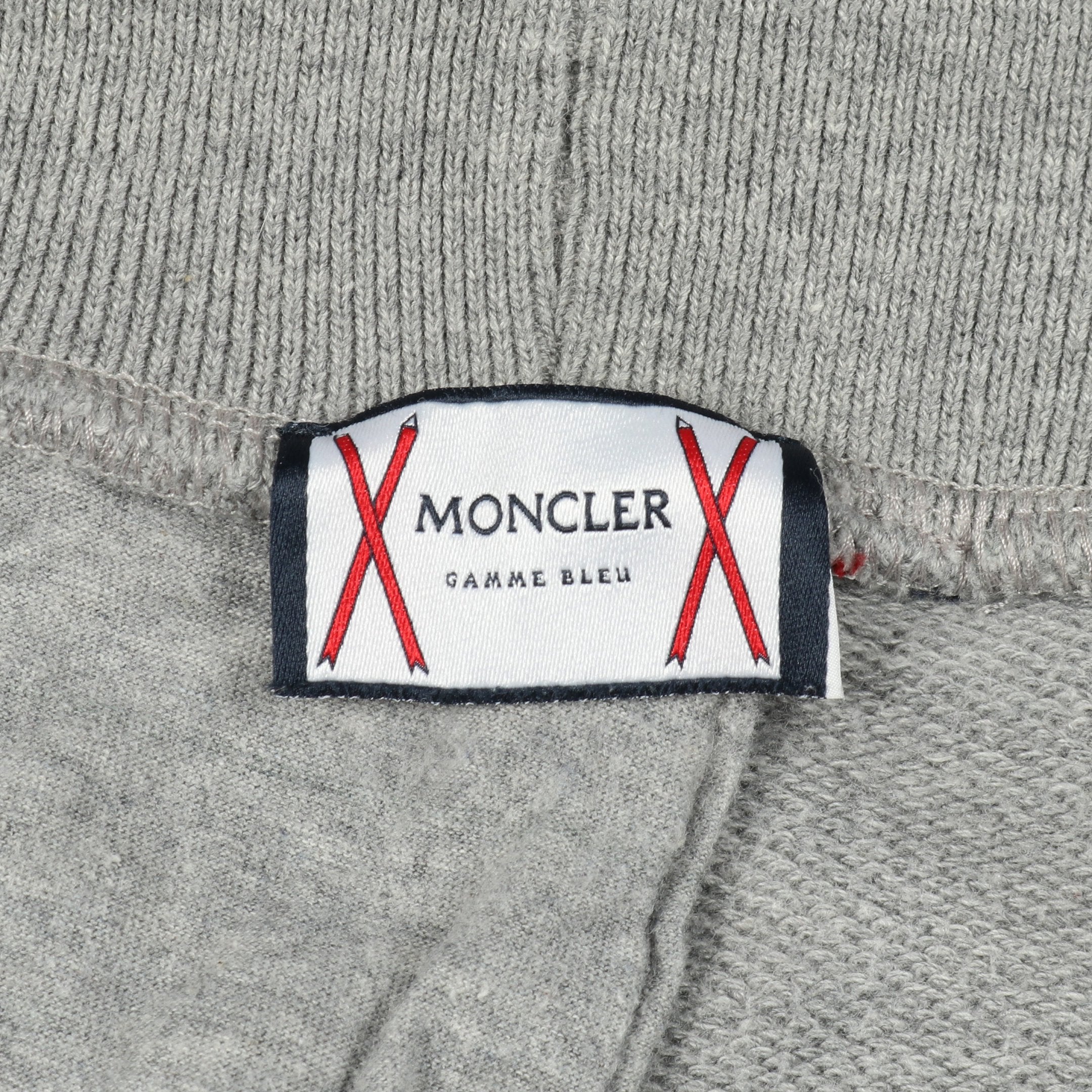 スウェットパンツ コットン グレー モンクレールガムブルー – RECLO