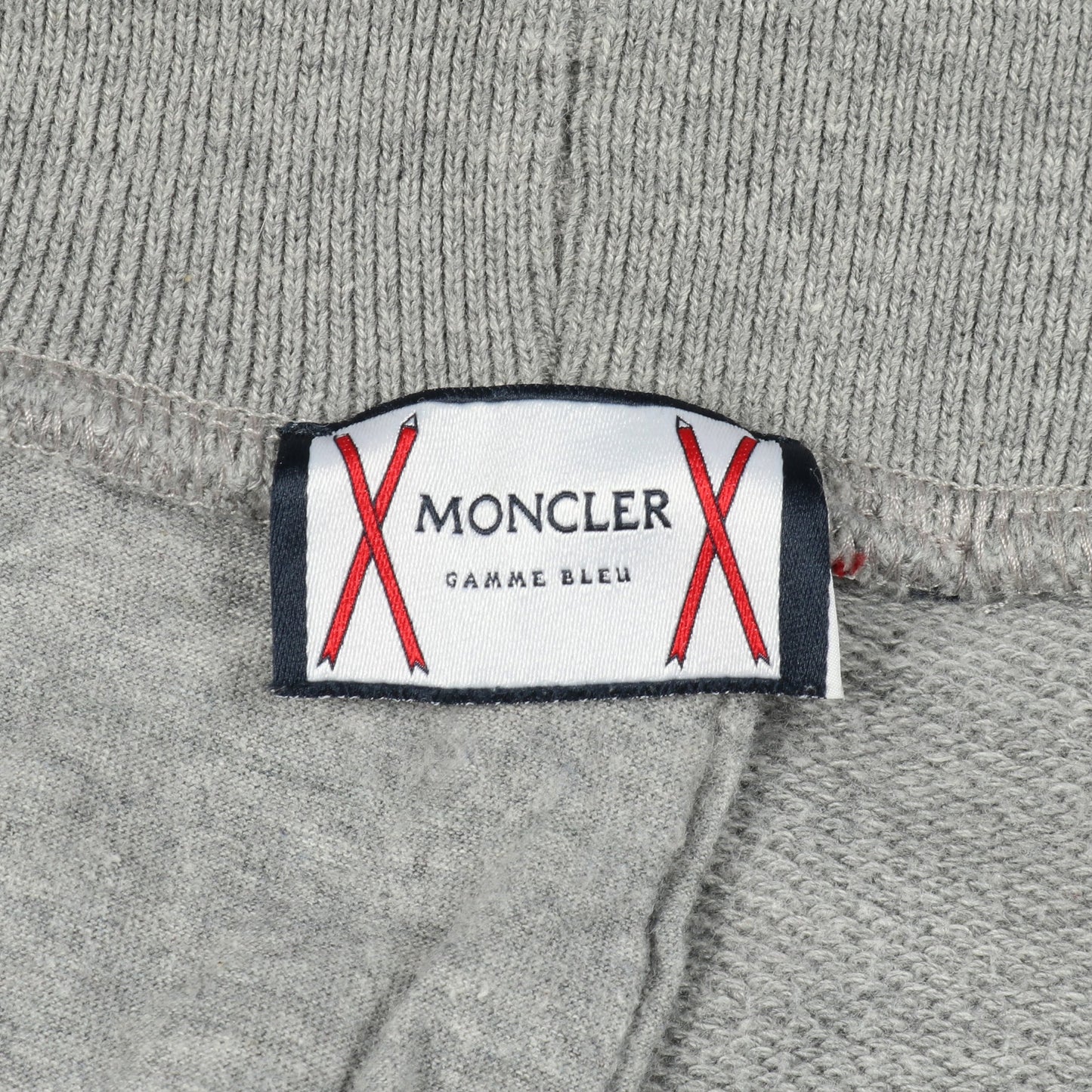 スウェットパンツ コットン グレー モンクレールガムブルー ボトムス MONCLER GAMME BLEU