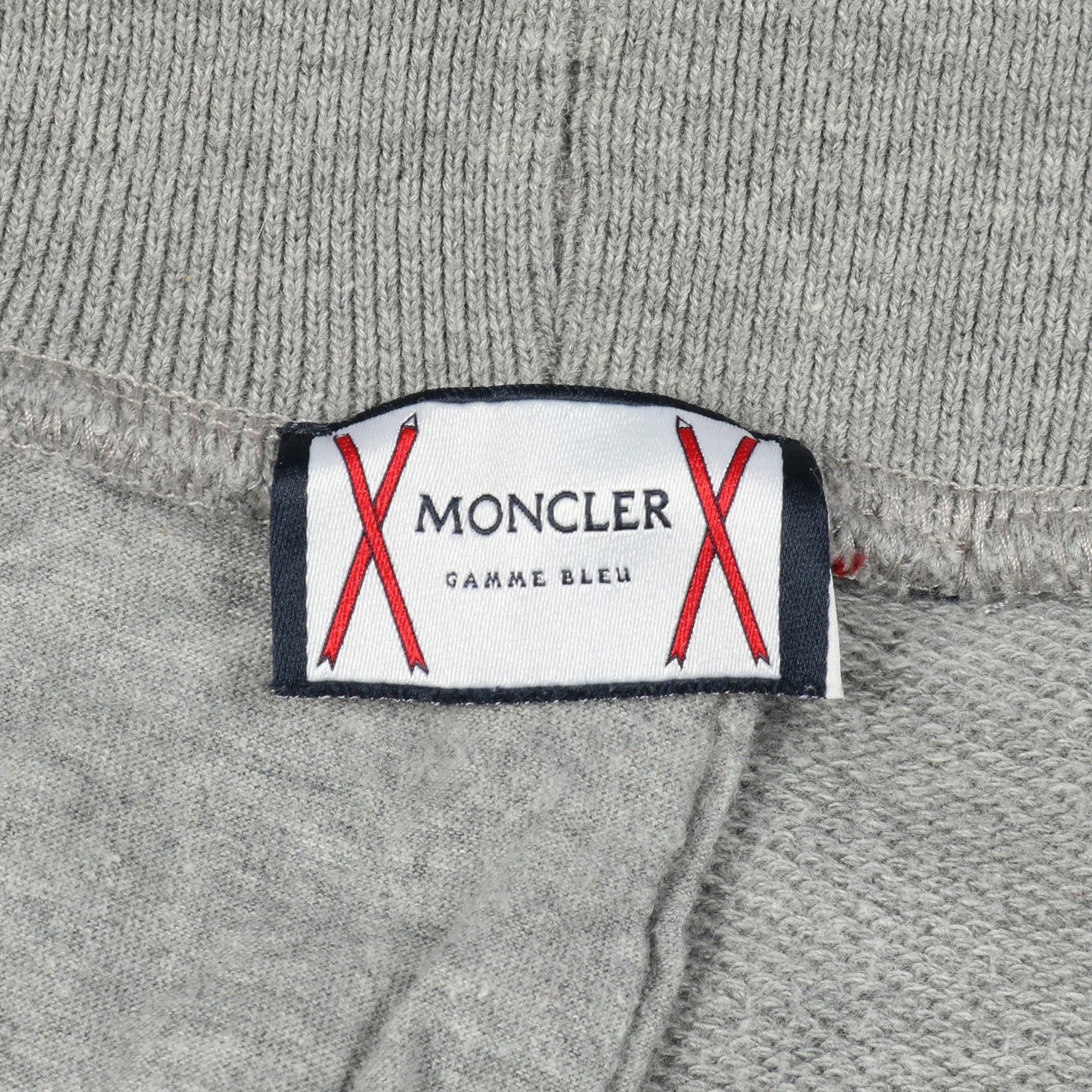 スウェットパンツ コットン グレー モンクレールガムブルー ボトムス MONCLER GAMME BLEU