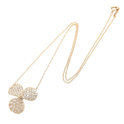 ペーパーフラワー ダイヤ ネックレス ネックレス K18PG ダイヤモンド ピンクゴールド クリア ティファニー アクセサリー TIFFANY & Co.